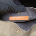Peekaboo Green×beige canvas×leather 8BH374 8BH374-A9P6-208-12085ピーカブー グリーン×ベージュ キャンバス×レザー 8BH374 8BH374-A9P6-208-12085