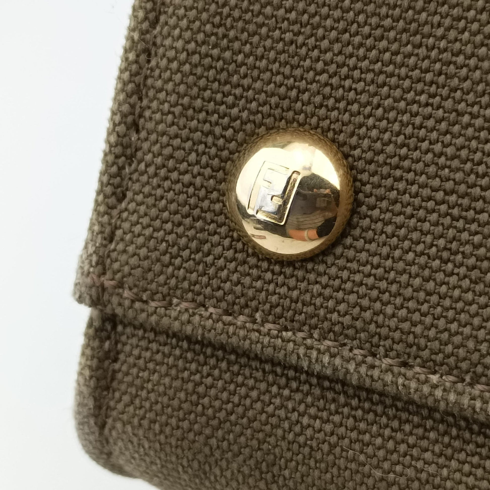 Peekaboo Green×beige canvas×leather 8BH374 8BH374-A9P6-208-12085ピーカブー グリーン×ベージュ キャンバス×レザー 8BH374 8BH374-A9P6-208-12085