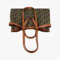 Peekaboo Green×beige canvas×leather 8BH374 8BH374-A9P6-208-12085ピーカブー グリーン×ベージュ キャンバス×レザー 8BH374 8BH374-A9P6-208-12085