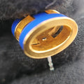 Pop H Earrings Golden×Blue GP ポップエイチ イヤリング ゴールド×ブルー GP 