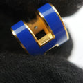 Pop H Earrings Golden×Blue GP ポップエイチ イヤリング ゴールド×ブルー GP 