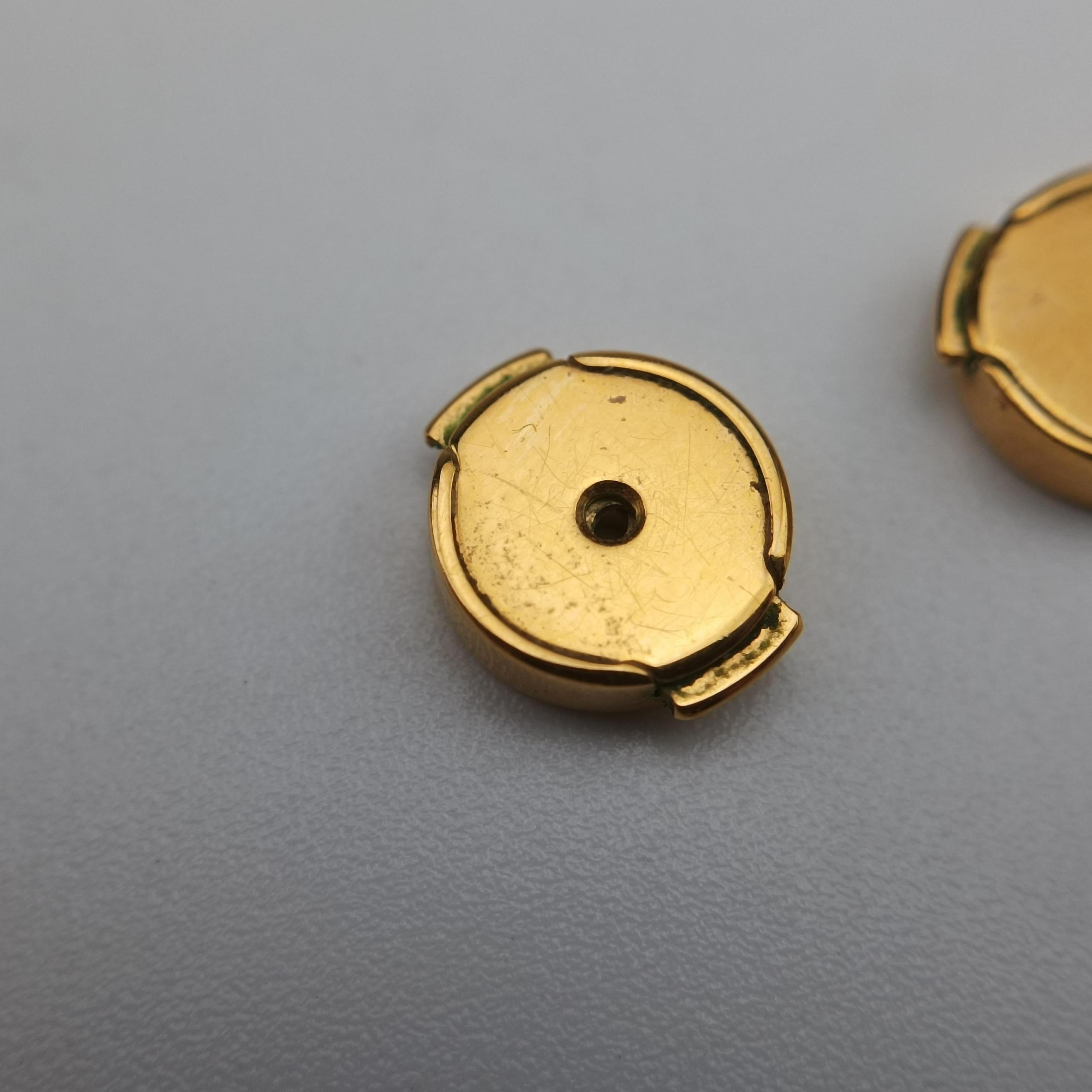 Pop H Earrings Golden×Blue GP ポップエイチ イヤリング ゴールド×ブルー GP 