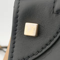 Luggage Mini Shopper Beige×white×black Leather U-CE-0131ラゲージミニショッパー ベージュ×ホワイト×ブラック レザー U-CE-0131