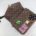Pochette MeTIS MM Brown×multicolor Monogram Patches M43991 DR2198ポシェット メティス モノグラム/ブラウン×マルチカラー モノグラムパッチーズ M43991 DR2198