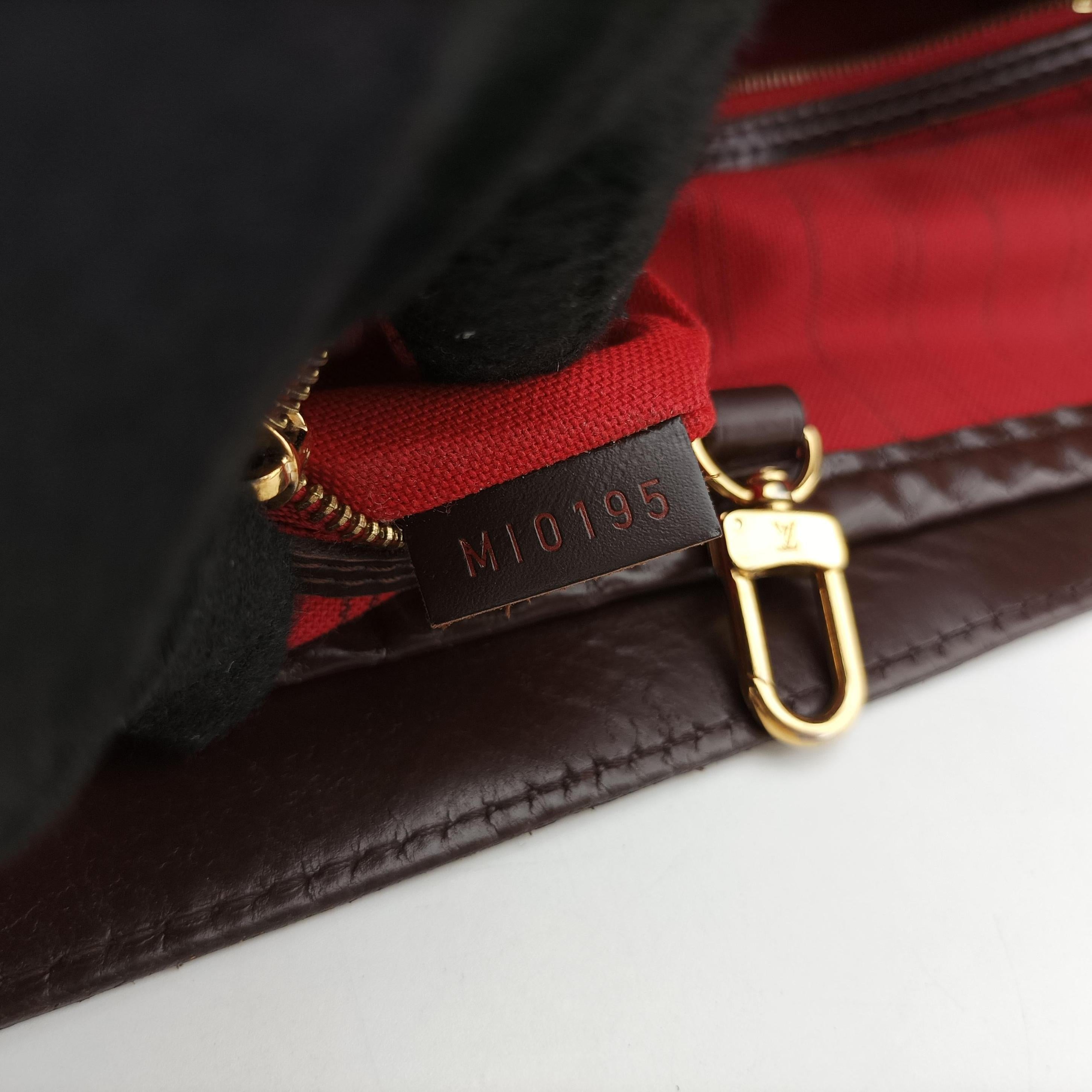 Delightful PM EBENE Damier Canvas N41459 MI0195デライトフル PM エベーヌ ダミエキャンバス N41459 MI0195