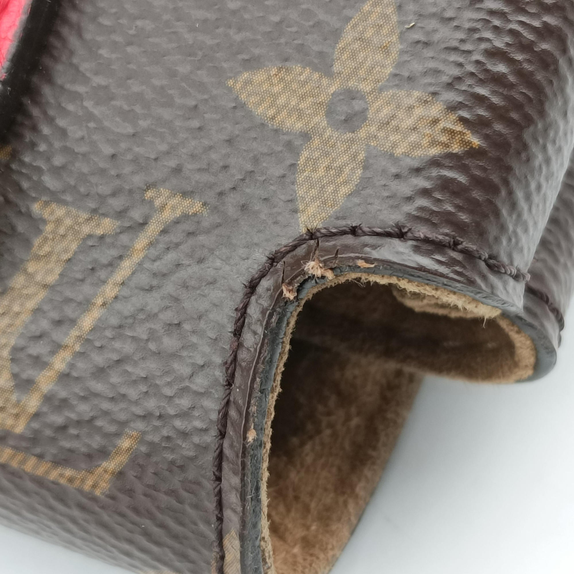 MARIGNAN Brown×COQUELICOT Monogram Canvas×calf leather M44286 FL0189マリニャン モノグラム/ブラウン×コクリコ モノグラムキャンバス×カーフレザー M44286 FL0189