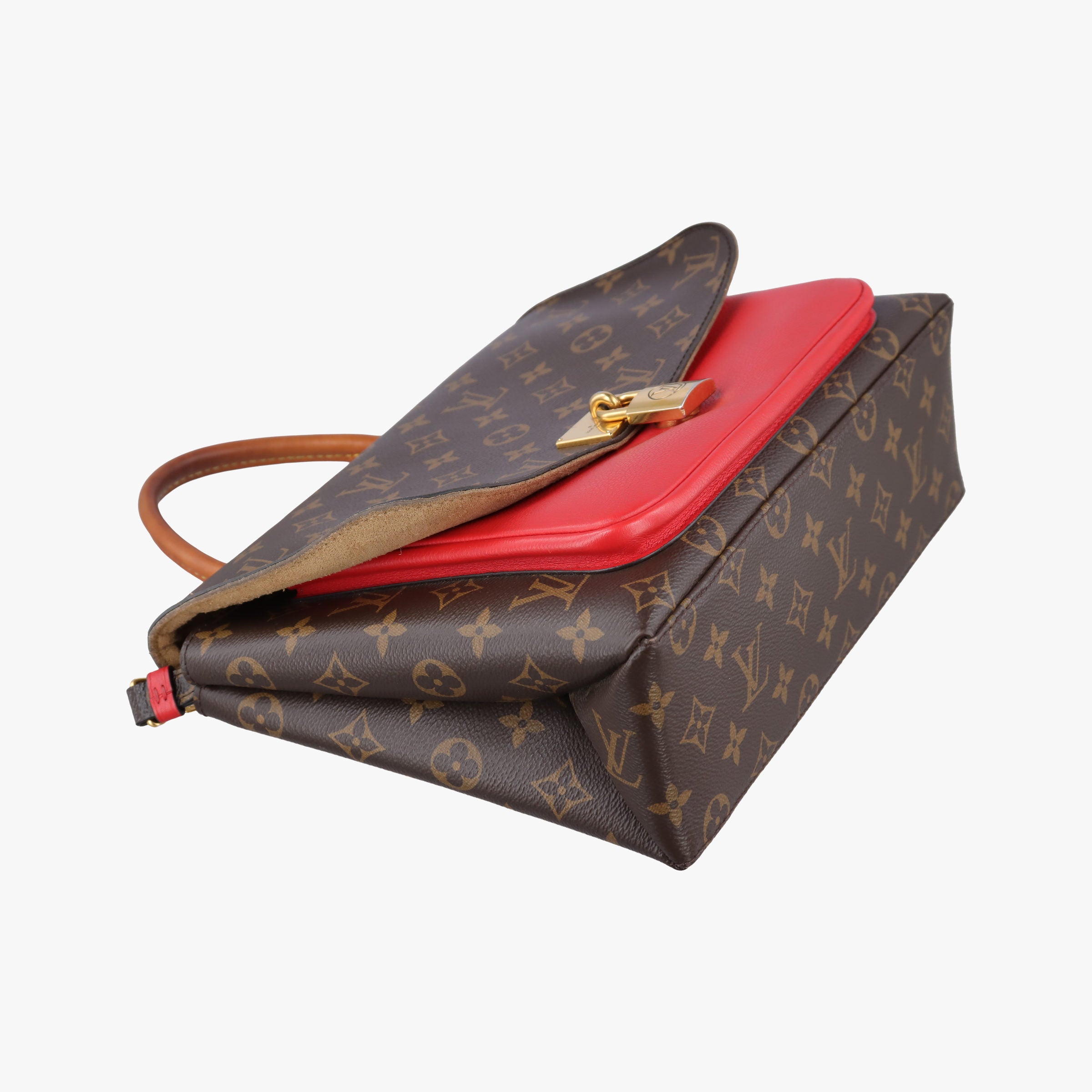 MARIGNAN Brown×COQUELICOT Monogram Canvas×calf leather M44286 FL0189マリニャン モノグラム/ブラウン×コクリコ モノグラムキャンバス×カーフレザー M44286 FL0189