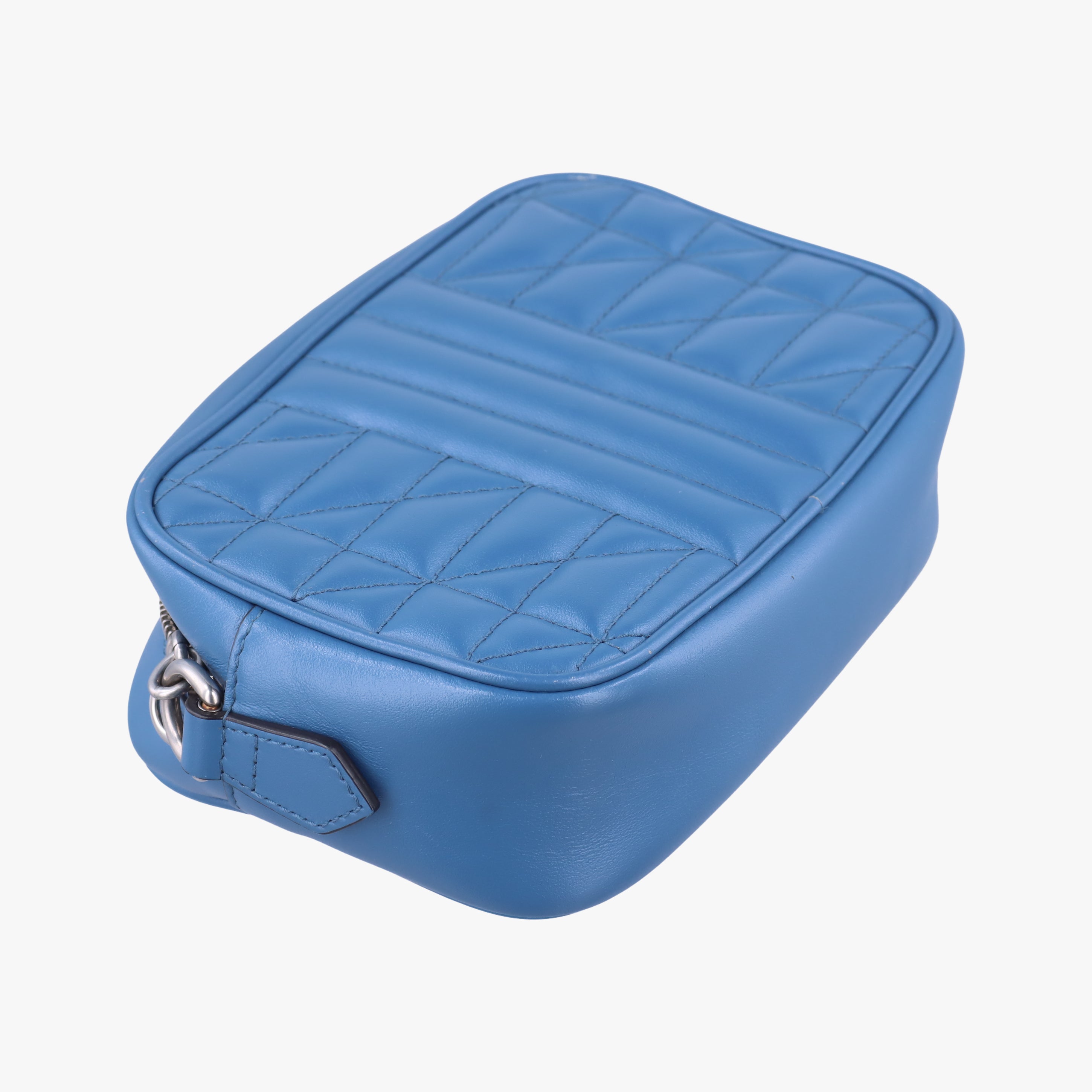 GG Marmont Blue Leather 634936 B037938456GGマーモント ブルー レザー 634936 B037938456