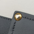 Cahier Black×white Leather×SAFFIANO Leather 1BD045 25カイエ ブラック×ホワイト レザー×サフィアーノレザー 1BD045 25