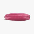 Crocodile embossed Pink leather 197クロコ 型押し ピンク レザー 197