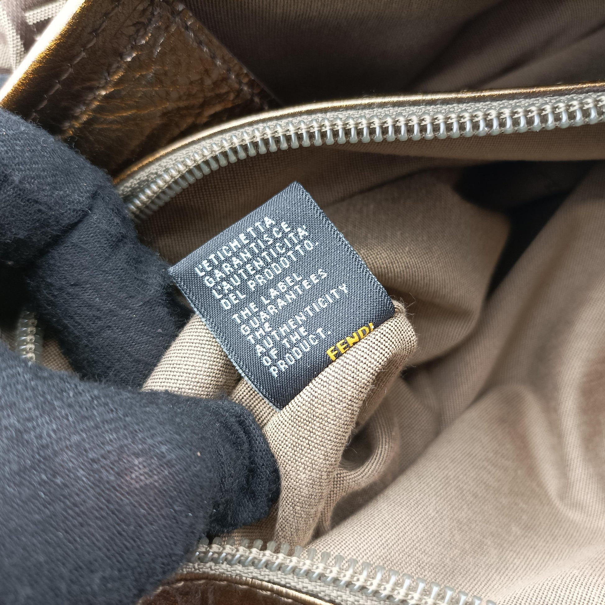 Zucchino Vitello Brown canvas 8BH220 8BH220-CNL 108-2354ズッキーノ ヴィテッロ ブラウン キャンバス 8BH220 8BH220-CNL 108-2354