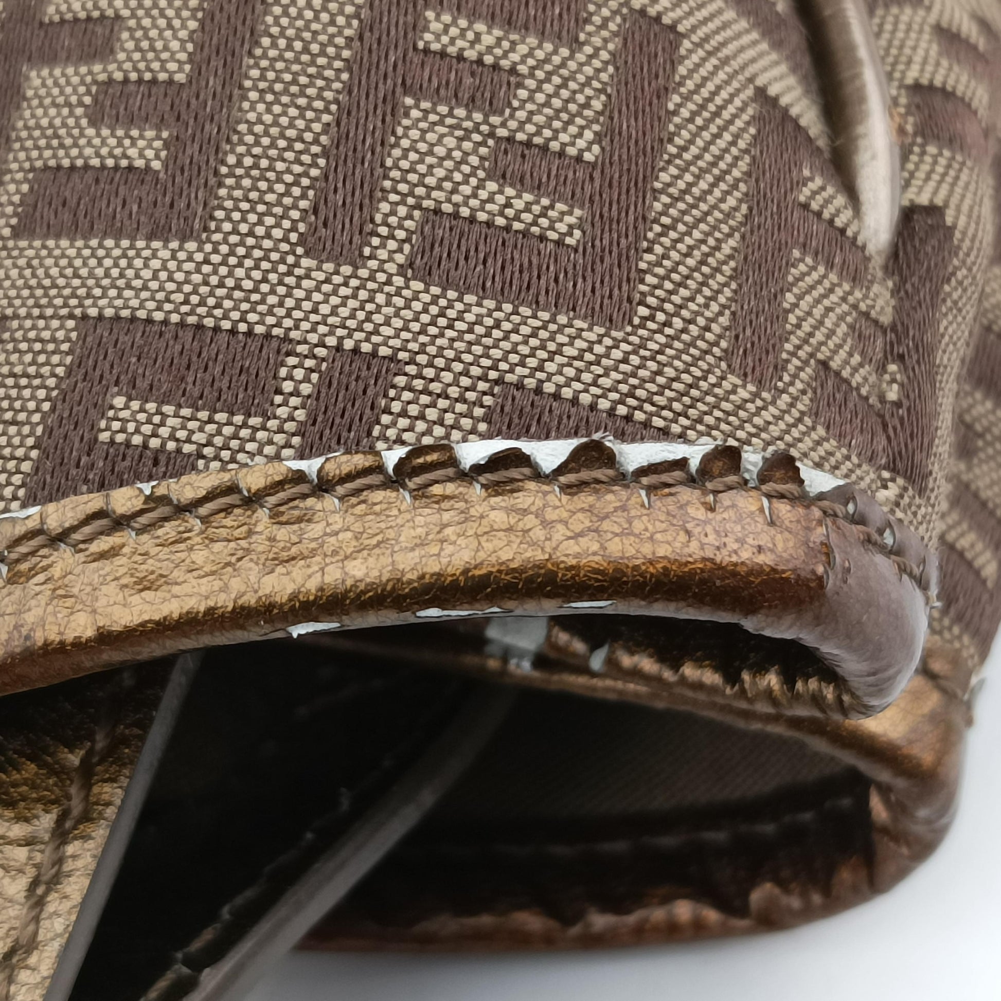 Zucchino Vitello Brown canvas 8BH220 8BH220-CNL 108-2354ズッキーノ ヴィテッロ ブラウン キャンバス 8BH220 8BH220-CNL 108-2354
