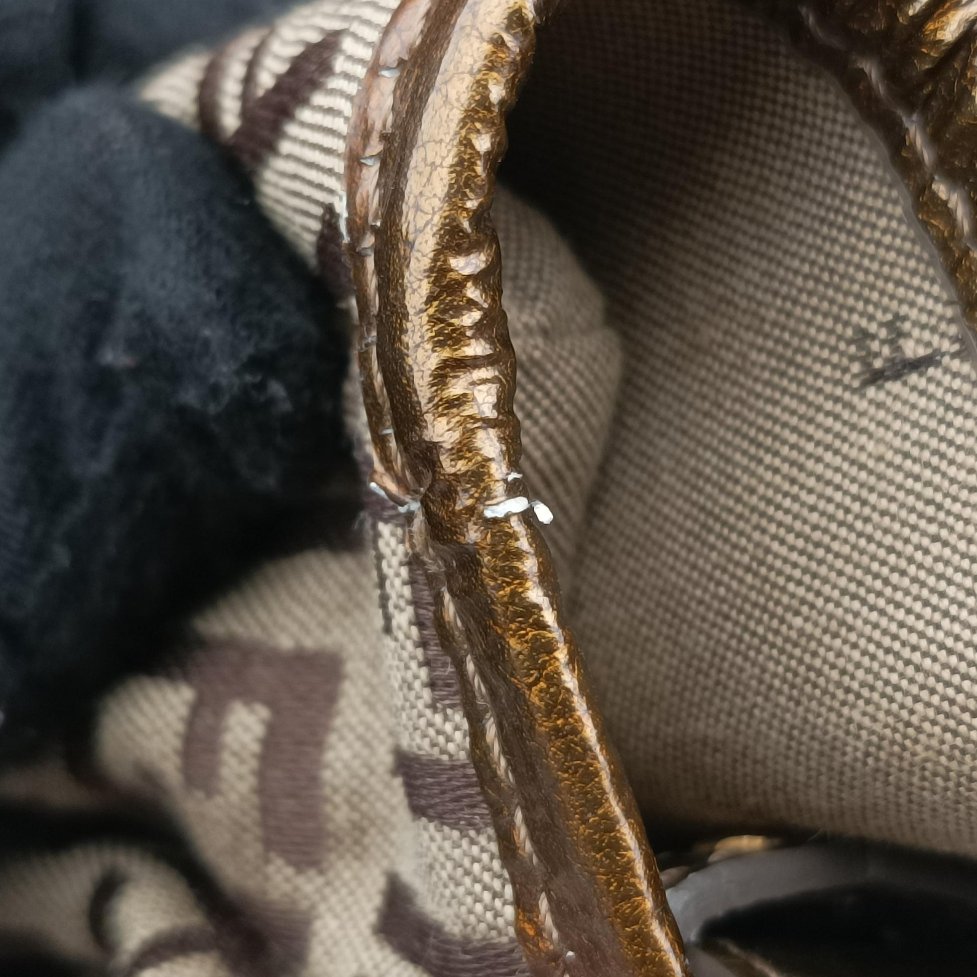 Zucchino Vitello Brown canvas 8BH220 8BH220-CNL 108-2354ズッキーノ ヴィテッロ ブラウン キャンバス 8BH220 8BH220-CNL 108-2354