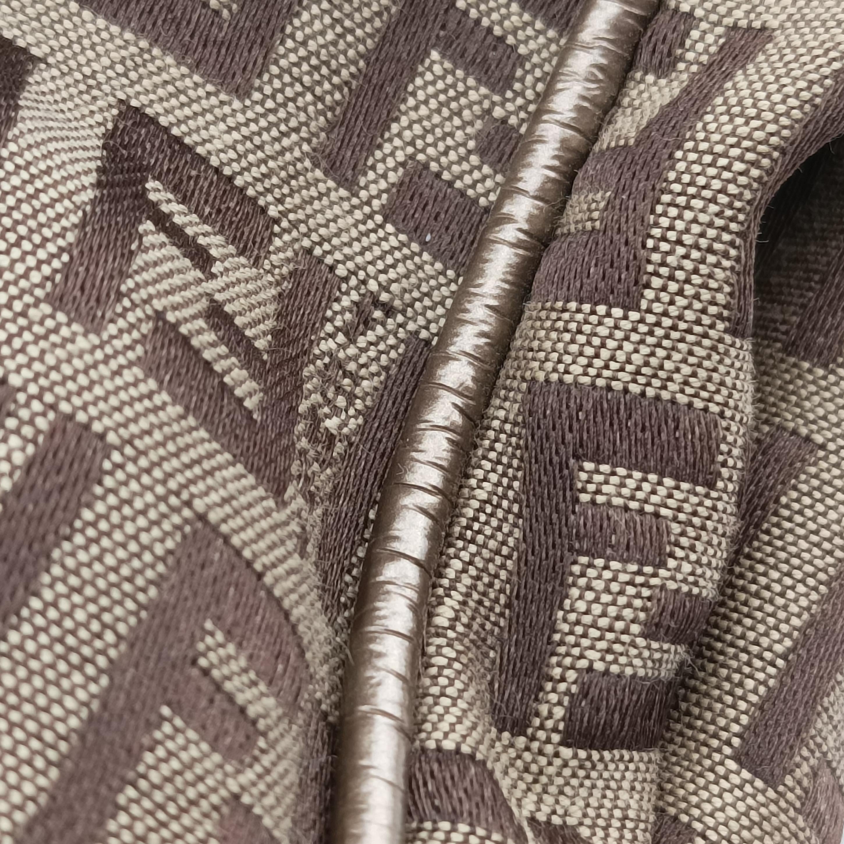 Zucchino Vitello Brown canvas 8BH220 8BH220-CNL 108-2354ズッキーノ ヴィテッロ ブラウン キャンバス 8BH220 8BH220-CNL 108-2354
