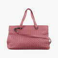 Intrecciato pink lambskin B06158326Jイントレチャート ピンク ラムスキン B06158326J