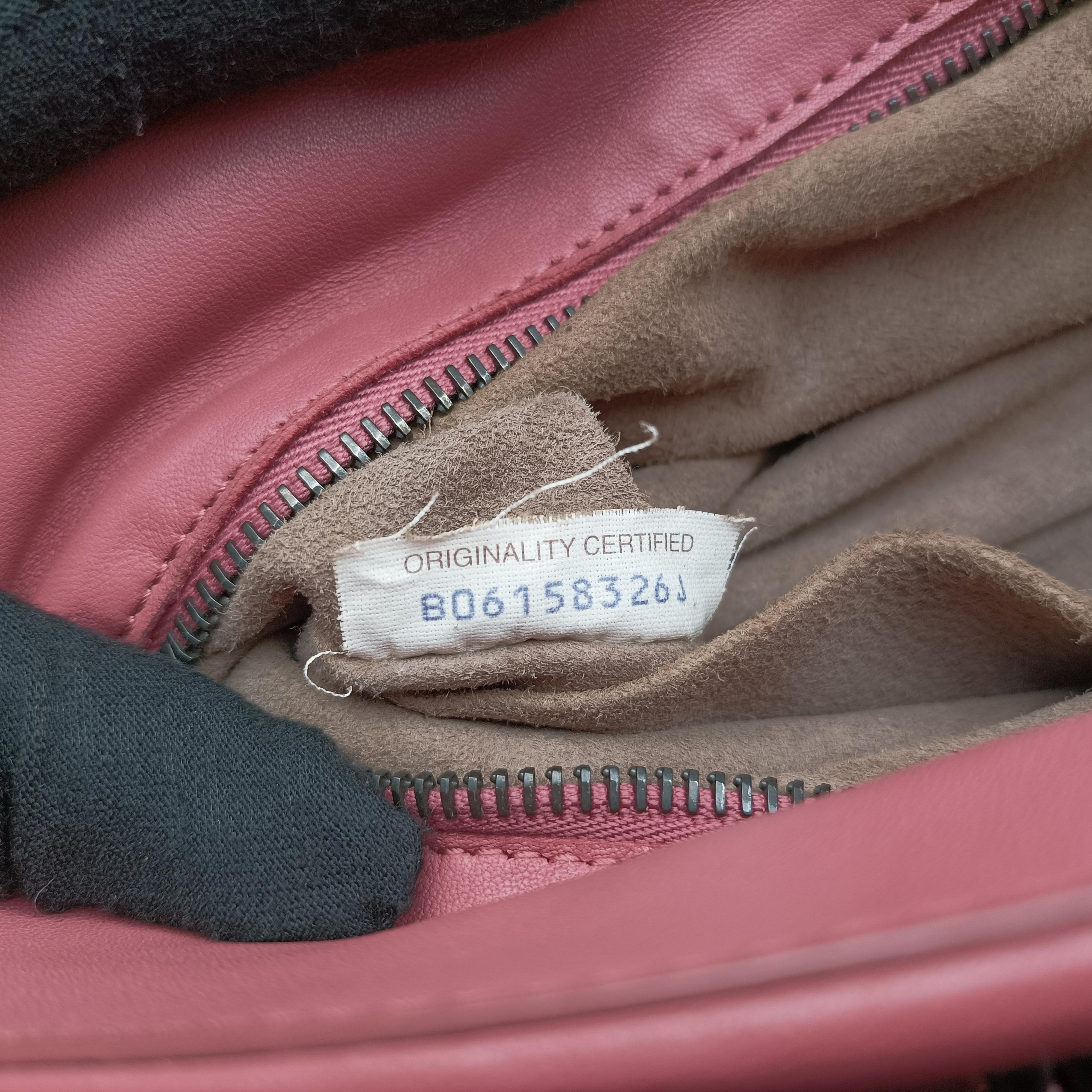 Intrecciato pink lambskin B06158326Jイントレチャート ピンク ラムスキン B06158326J