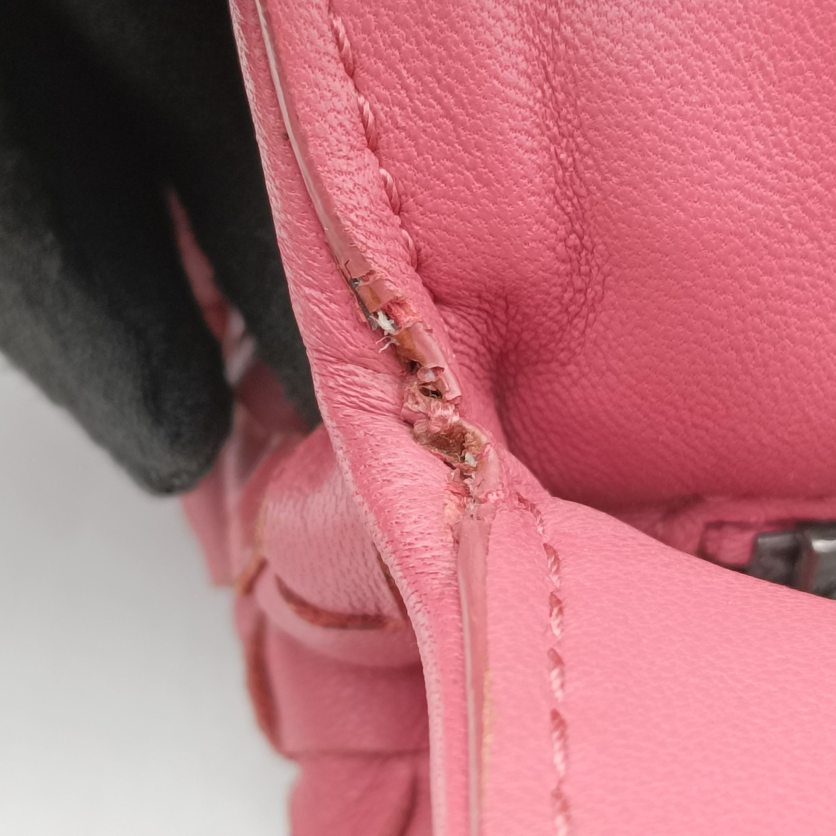 Intrecciato pink lambskin B06158326Jイントレチャート ピンク ラムスキン B06158326J