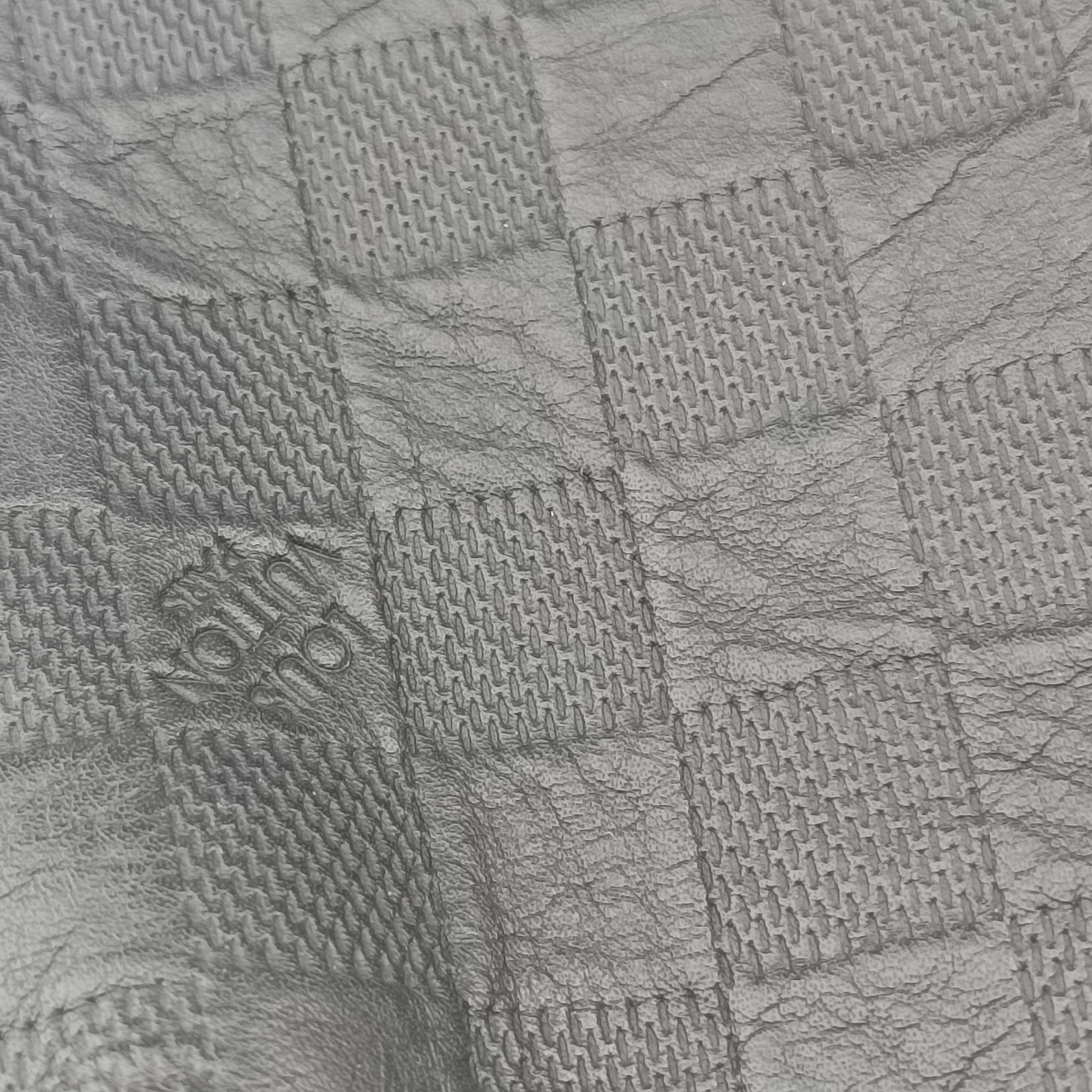 Porte Documents Jour Noir Damier Graphite N48224 CA1185ポルトドキュマン ジュール ノワール ダミエ グラフィット N48224 CA1185