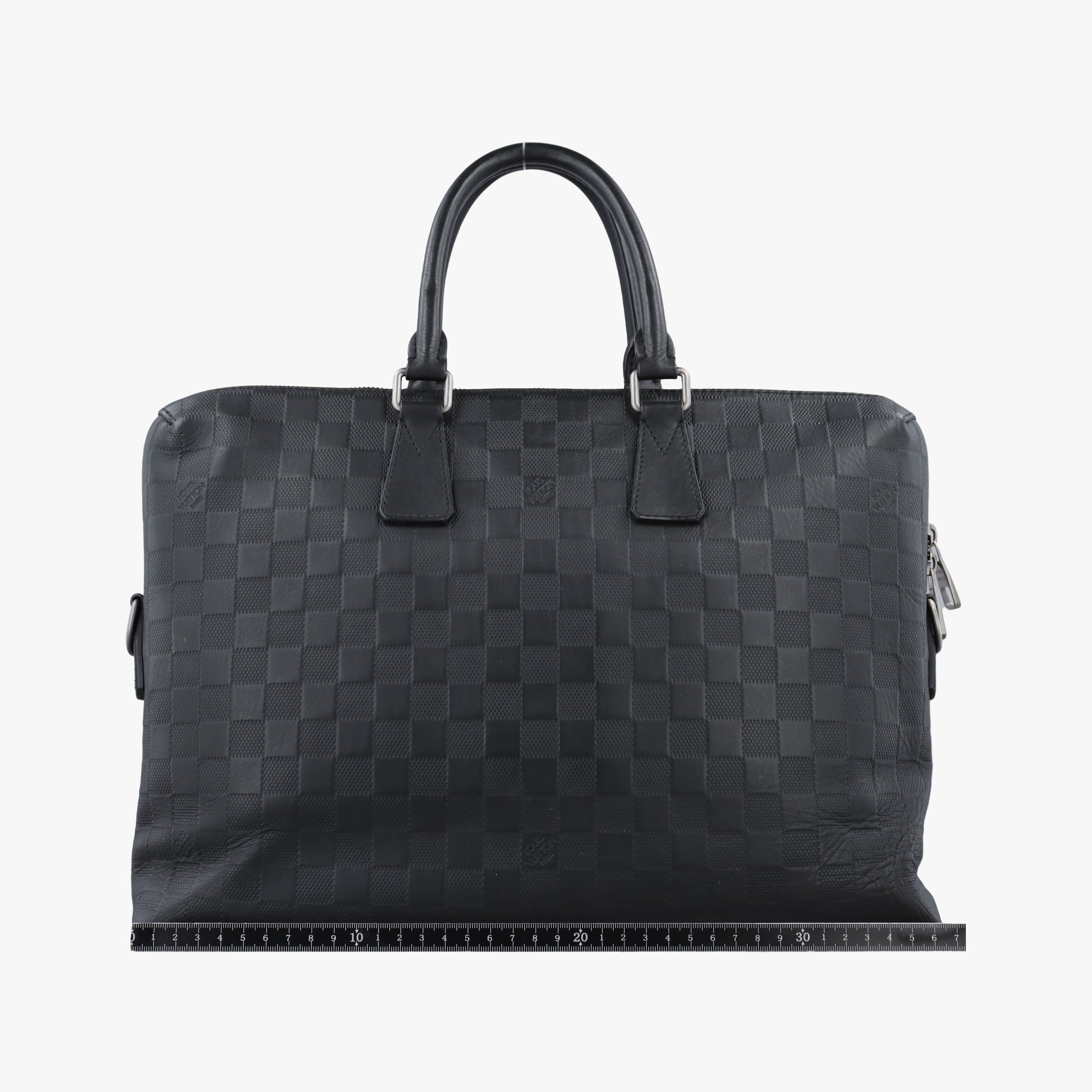 Porte Documents Jour Noir Damier Graphite N48224 CA1185ポルトドキュマン ジュール ノワール ダミエ グラフィット N48224 CA1185