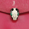 Serpenti Rose Galuchat Skin×Leather RP.D15.39799セルペンティ ローズ レッド ガルーシャスキン×ザー RP.D15.39799