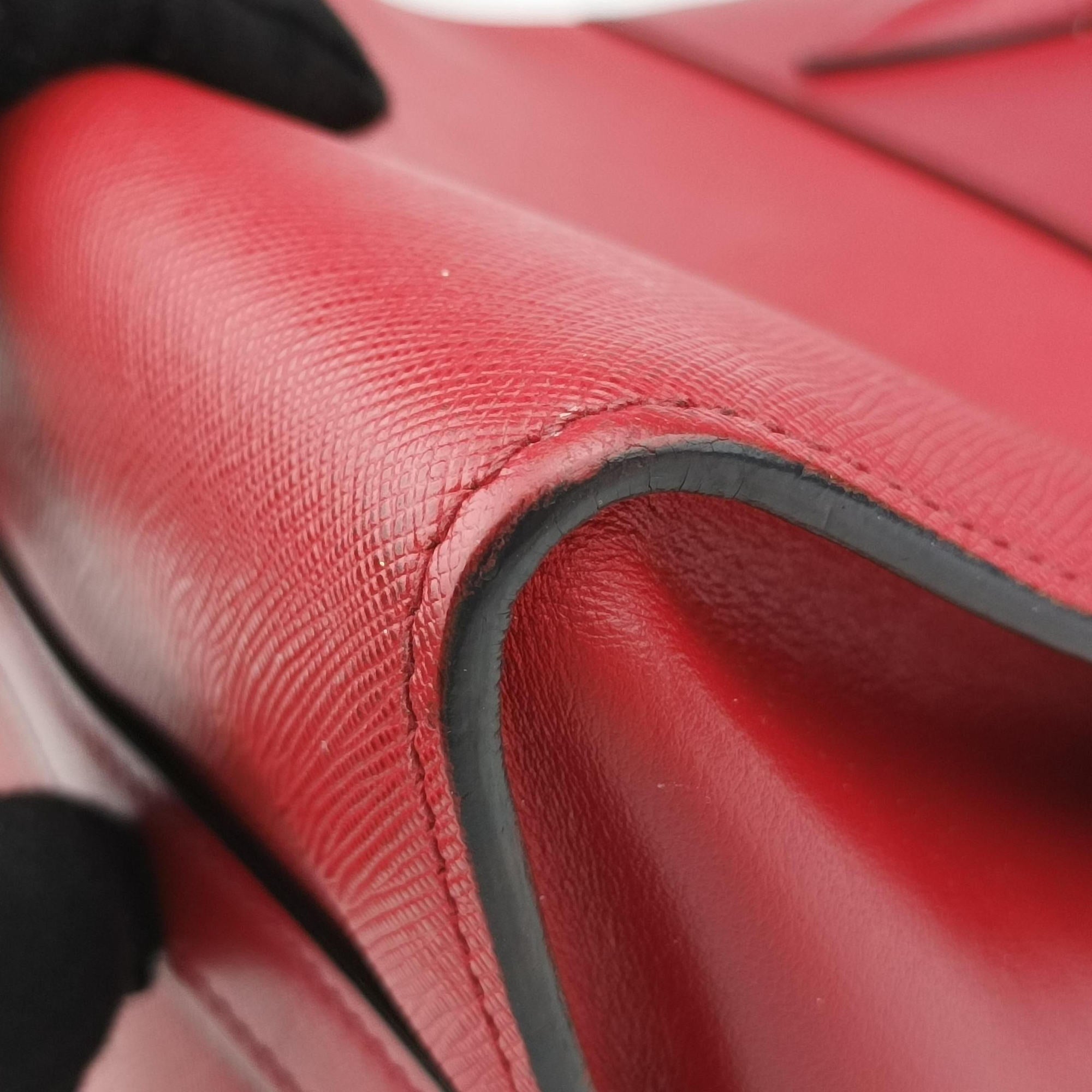 Paradigm Red saffiano leather 7/1パラディグム レッド サフィアーノレザー 7/1