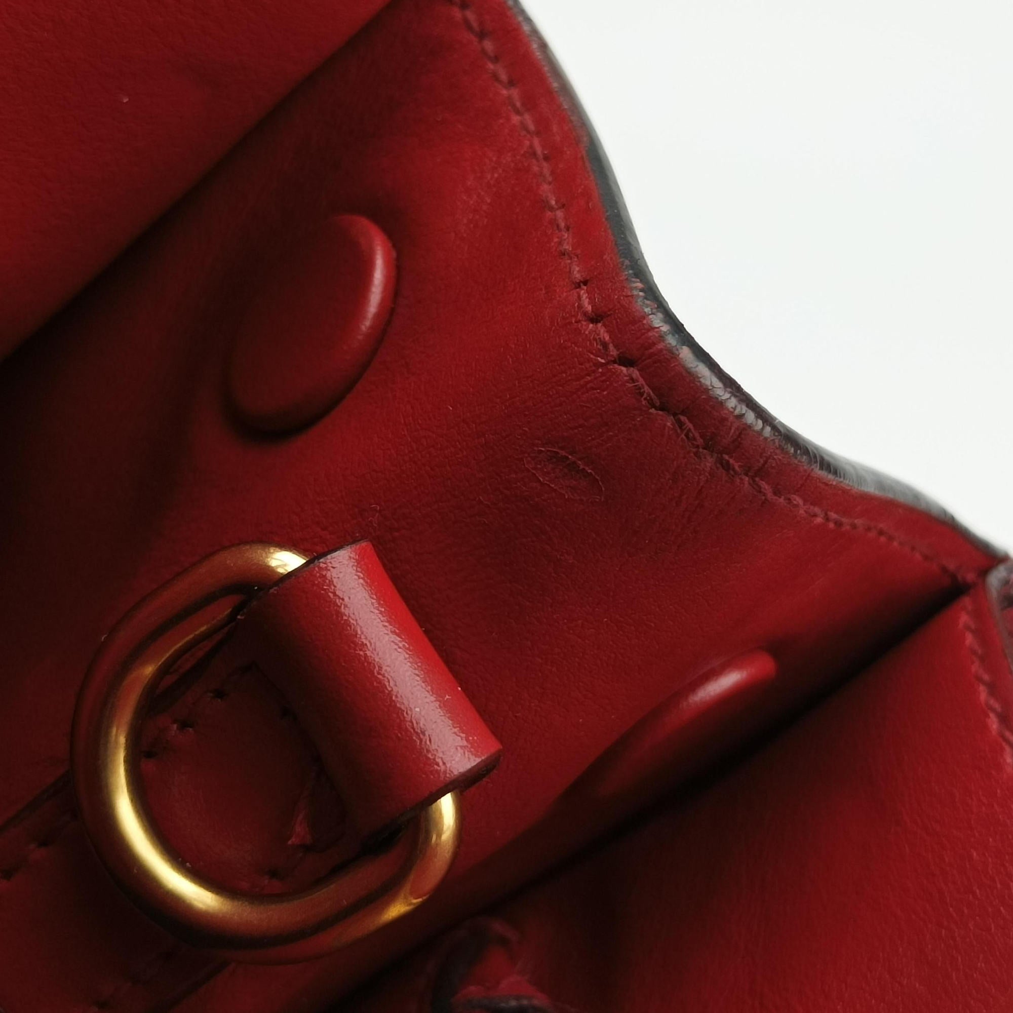 Paradigm Red saffiano leather 7/1パラディグム レッド サフィアーノレザー 7/1