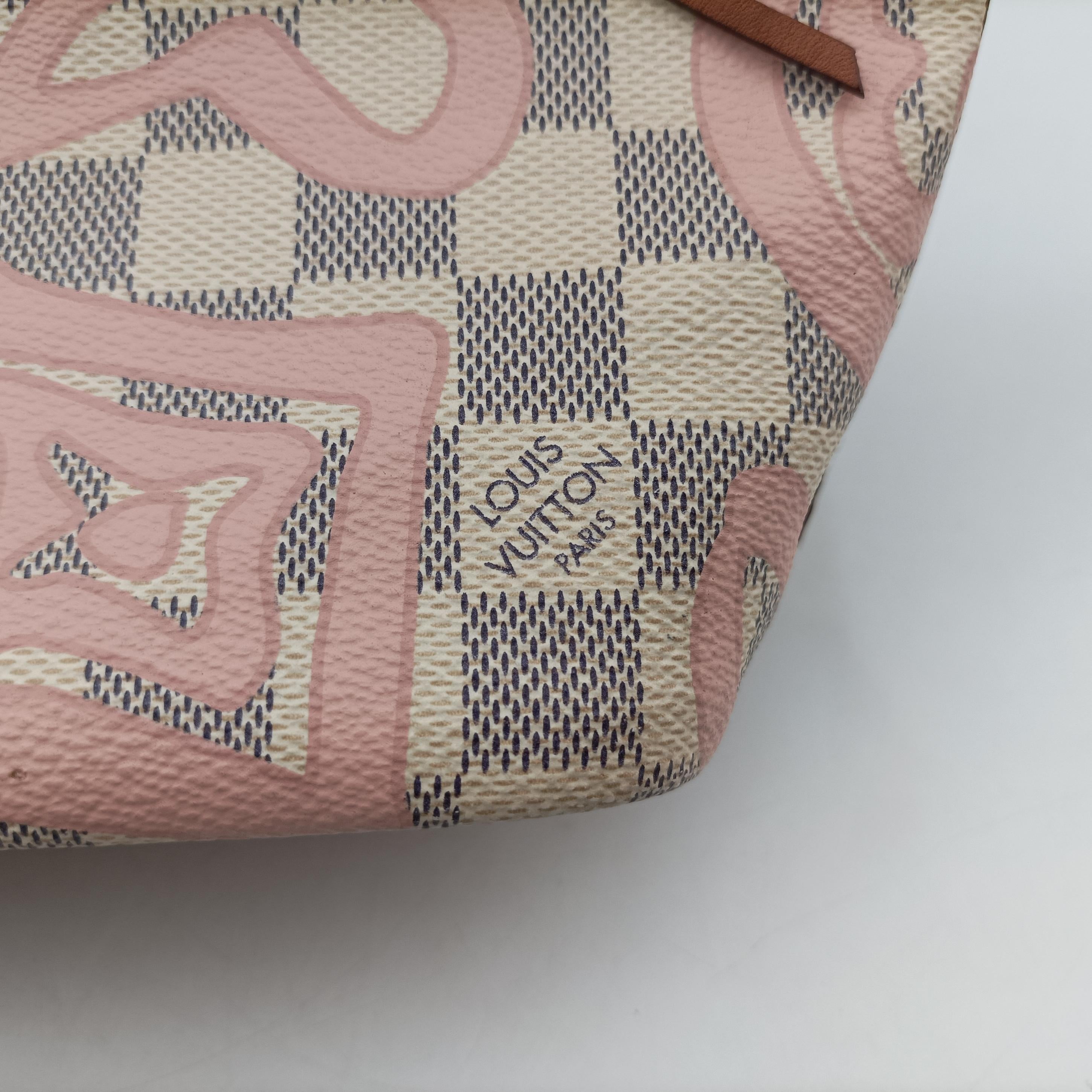 Tahitienne Nano Noe AZUR Damier Canvas N60052 AR1187タヒチアン ナノ ノエ アズール ダミエキャンバス N60052 AR1187