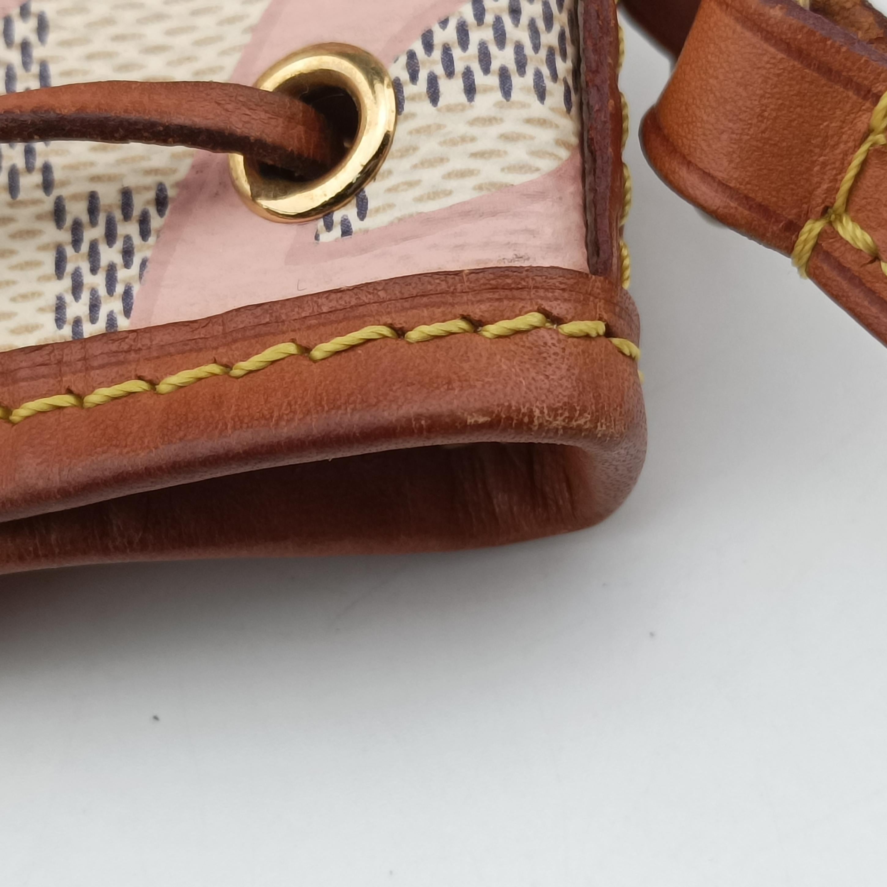 Tahitienne Nano Noe AZUR Damier Canvas N60052 AR1187タヒチアン ナノ ノエ アズール ダミエキャンバス N60052 AR1187