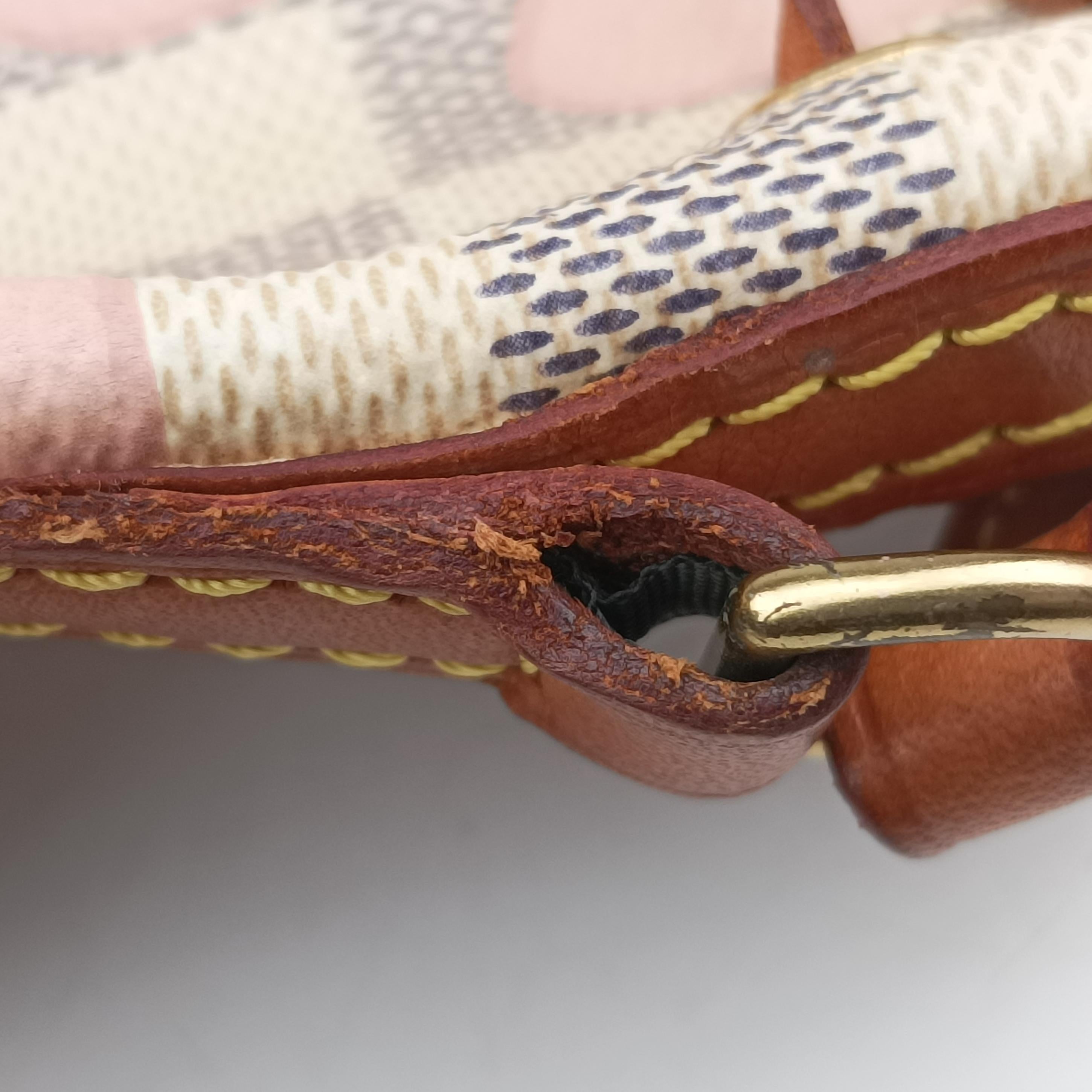 Tahitienne Nano Noe AZUR Damier Canvas N60052 AR1187タヒチアン ナノ ノエ アズール ダミエキャンバス N60052 AR1187