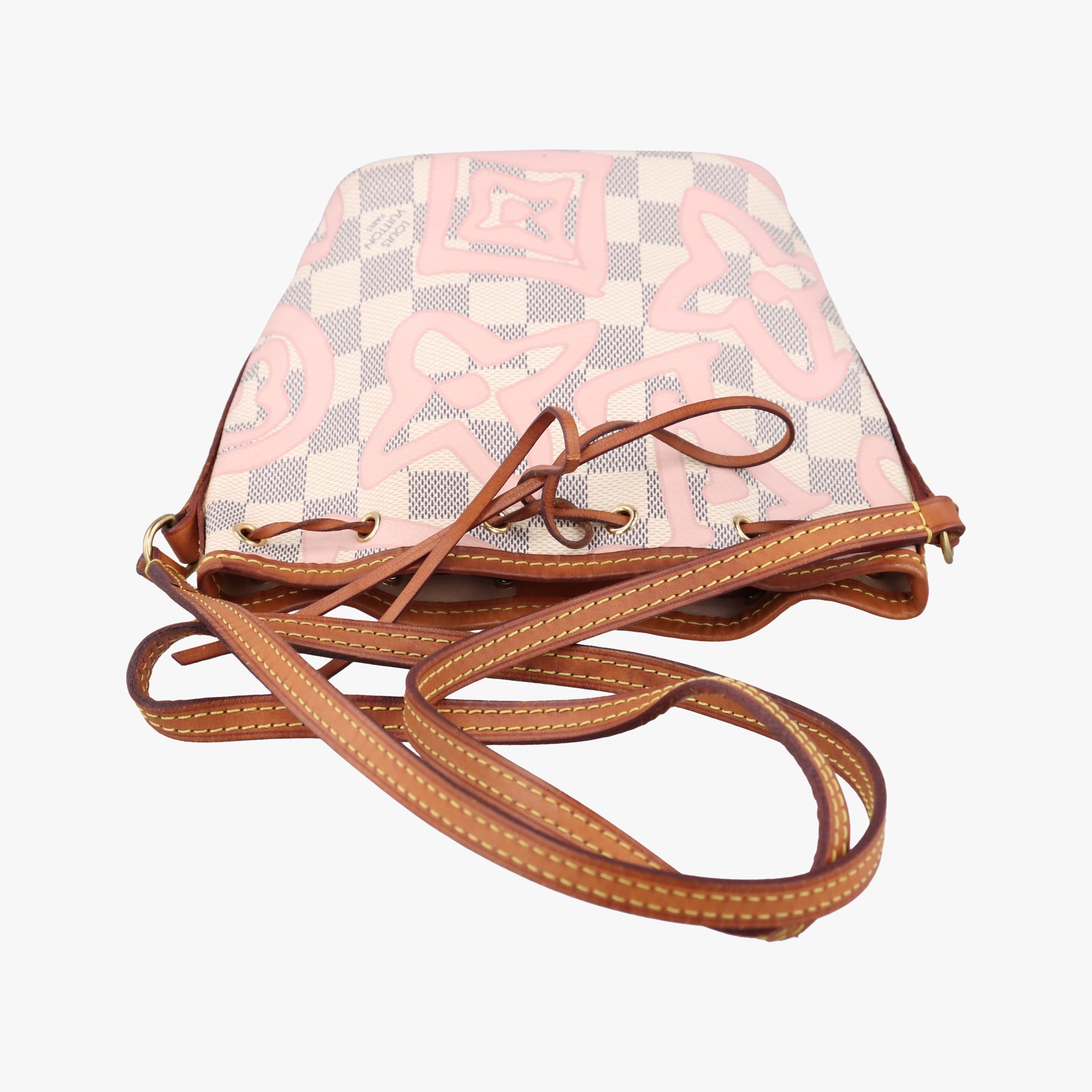 Tahitienne Nano Noe AZUR Damier Canvas N60052 AR1187タヒチアン ナノ ノエ アズール ダミエキャンバス N60052 AR1187