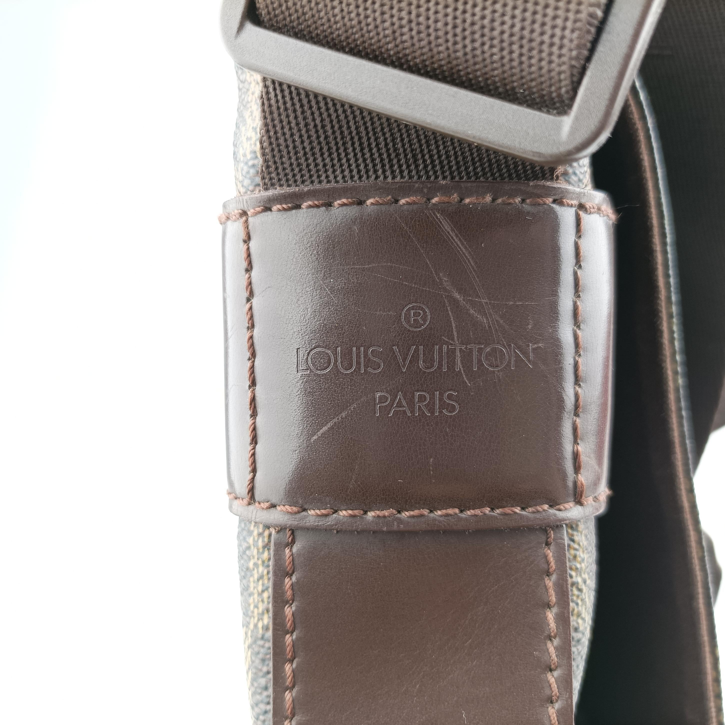 Bastille Messenger EBENE Damier Canvas N45258 SP0028バスティーユ メッセンジャー エベーヌ ダミエキャンバス N45258 SP0028