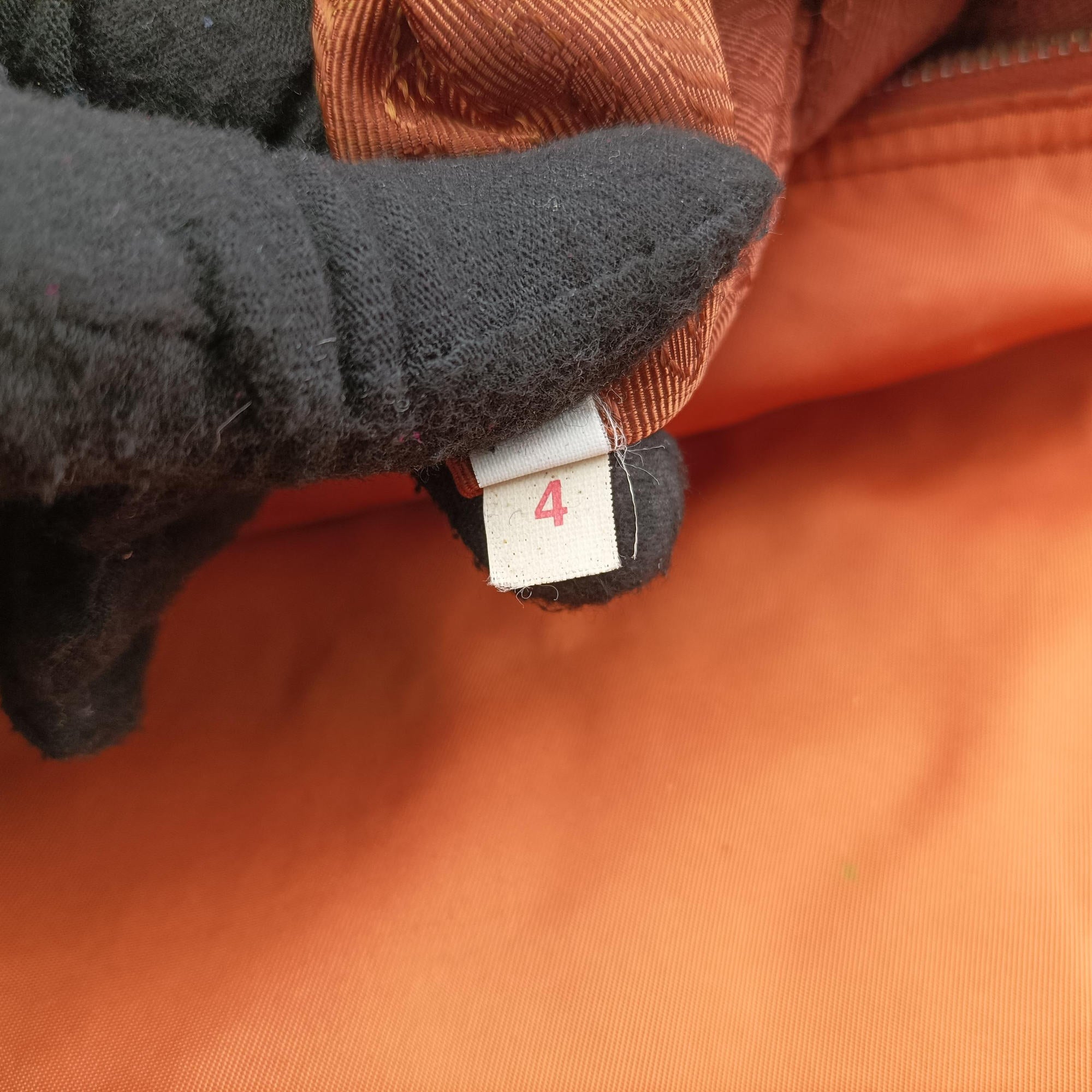 VELA Orange Nylon × Leather BT1738 31 4ヴェラ オレンジ ナイロン × レザー BT1738 31 4