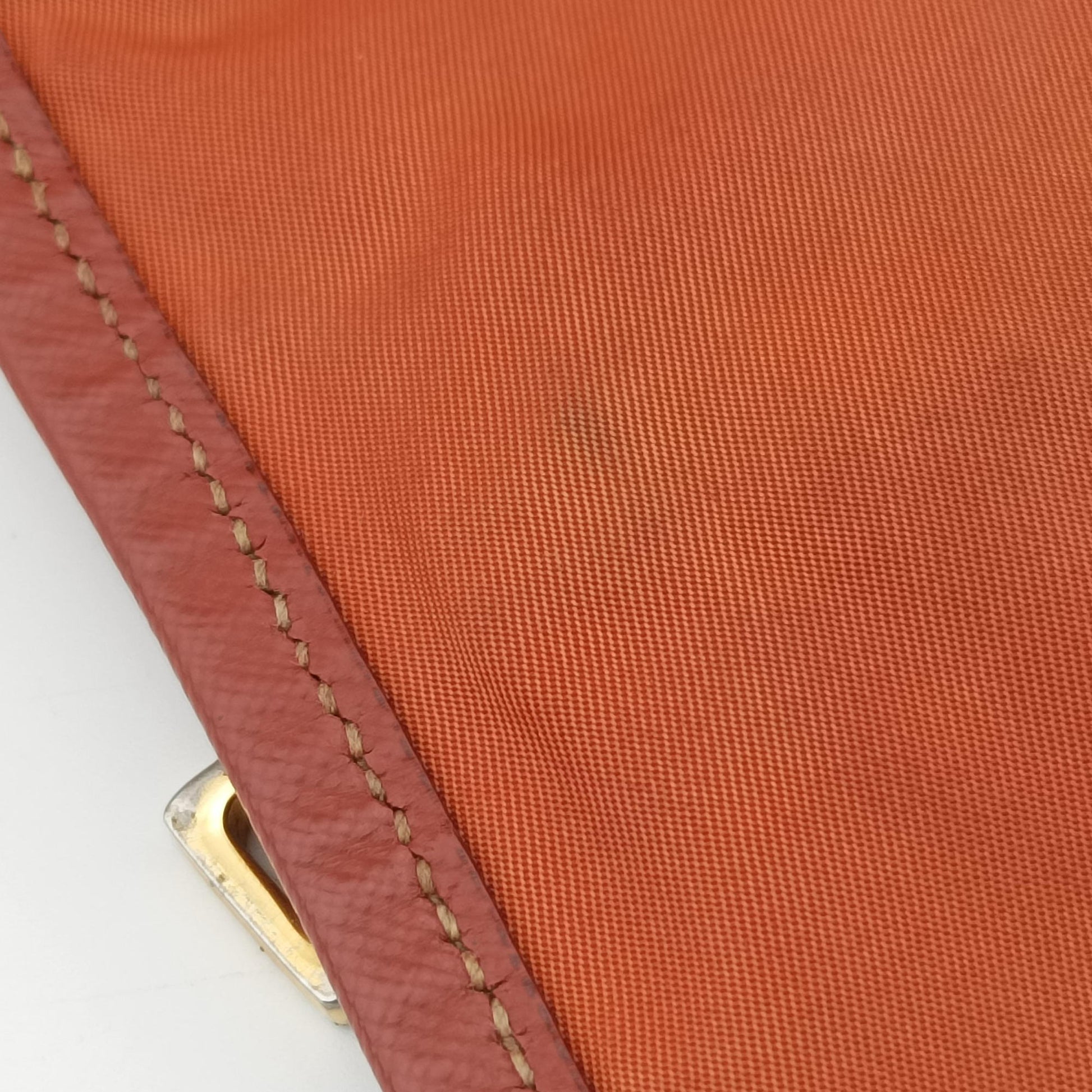 VELA Orange Nylon × Leather BT1738 31 4ヴェラ オレンジ ナイロン × レザー BT1738 31 4