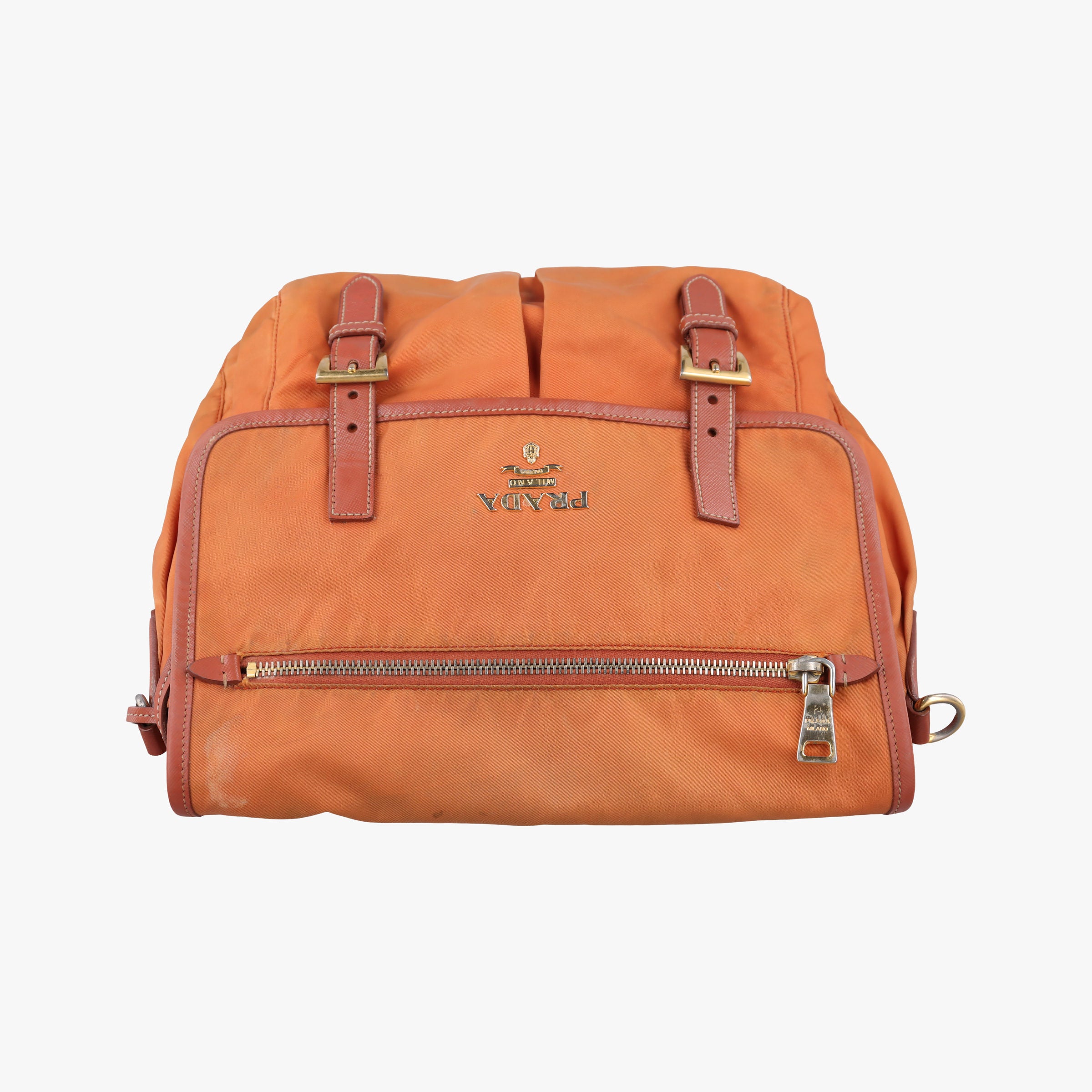 VELA Orange Nylon × Leather BT1738 31 4ヴェラ オレンジ ナイロン × レザー BT1738 31 4