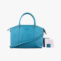 Microguccissima Blue Leather 449657 F021055535マイクログッチシマ ブルー レザー 449657 F021055535