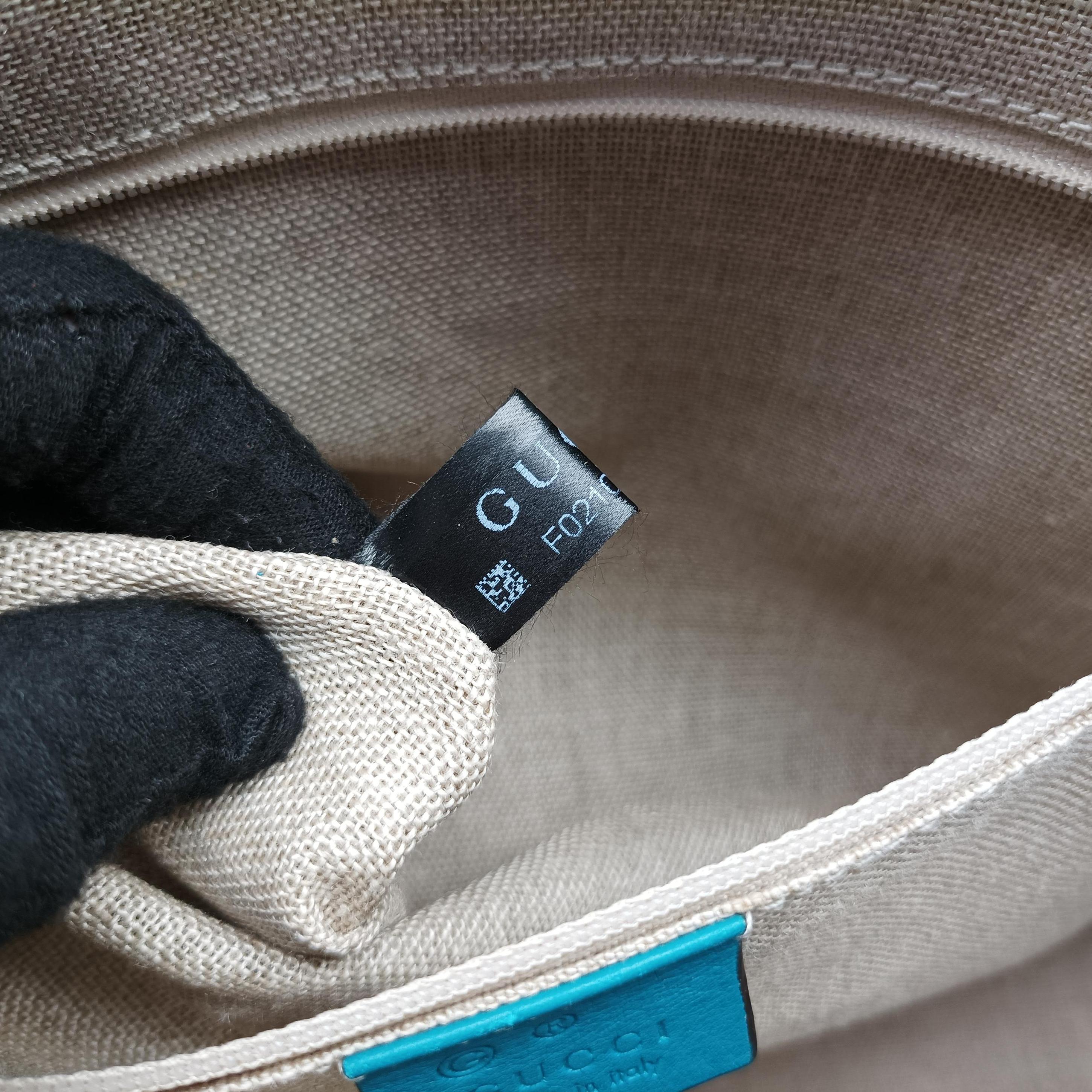 Microguccissima Blue Leather 449657 F021055535マイクログッチシマ ブルー レザー 449657 F021055535
