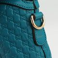 Microguccissima Blue Leather 449657 F021055535マイクログッチシマ ブルー レザー 449657 F021055535