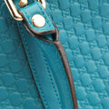 Microguccissima Blue Leather 449657 F021055535マイクログッチシマ ブルー レザー 449657 F021055535