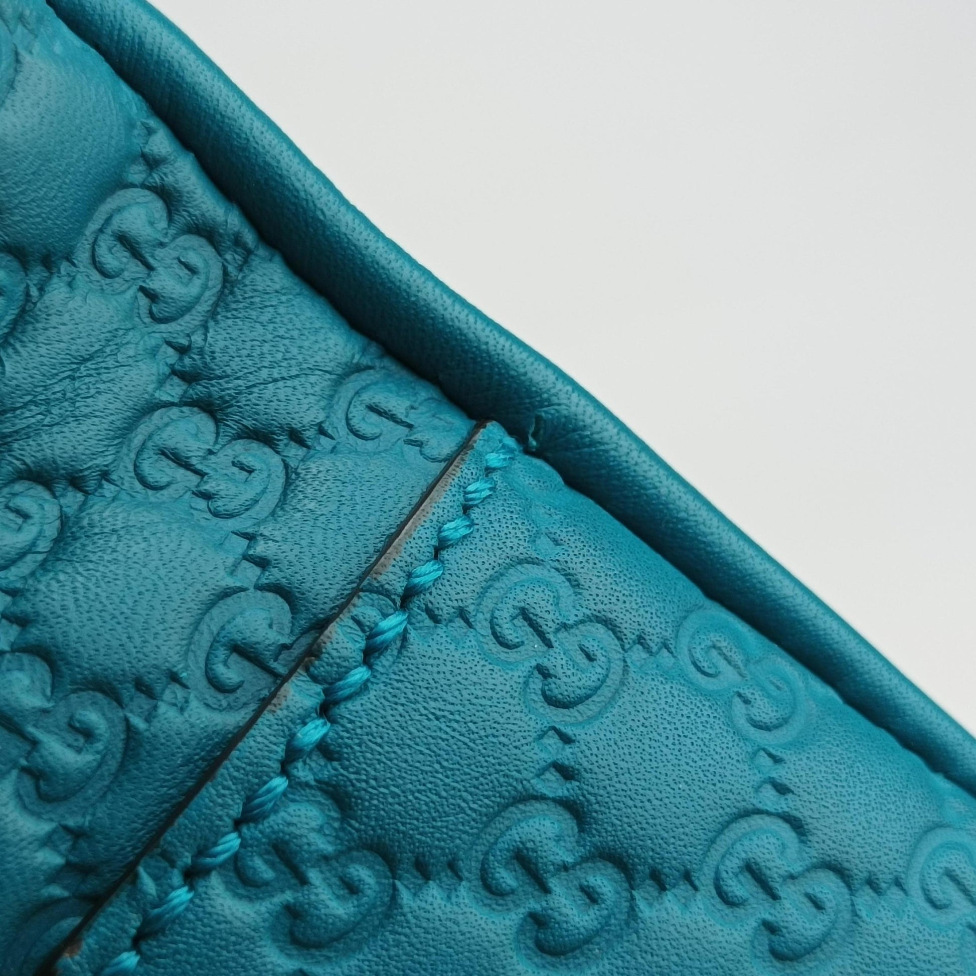 Microguccissima Blue Leather 449657 F021055535マイクログッチシマ ブルー レザー 449657 F021055535