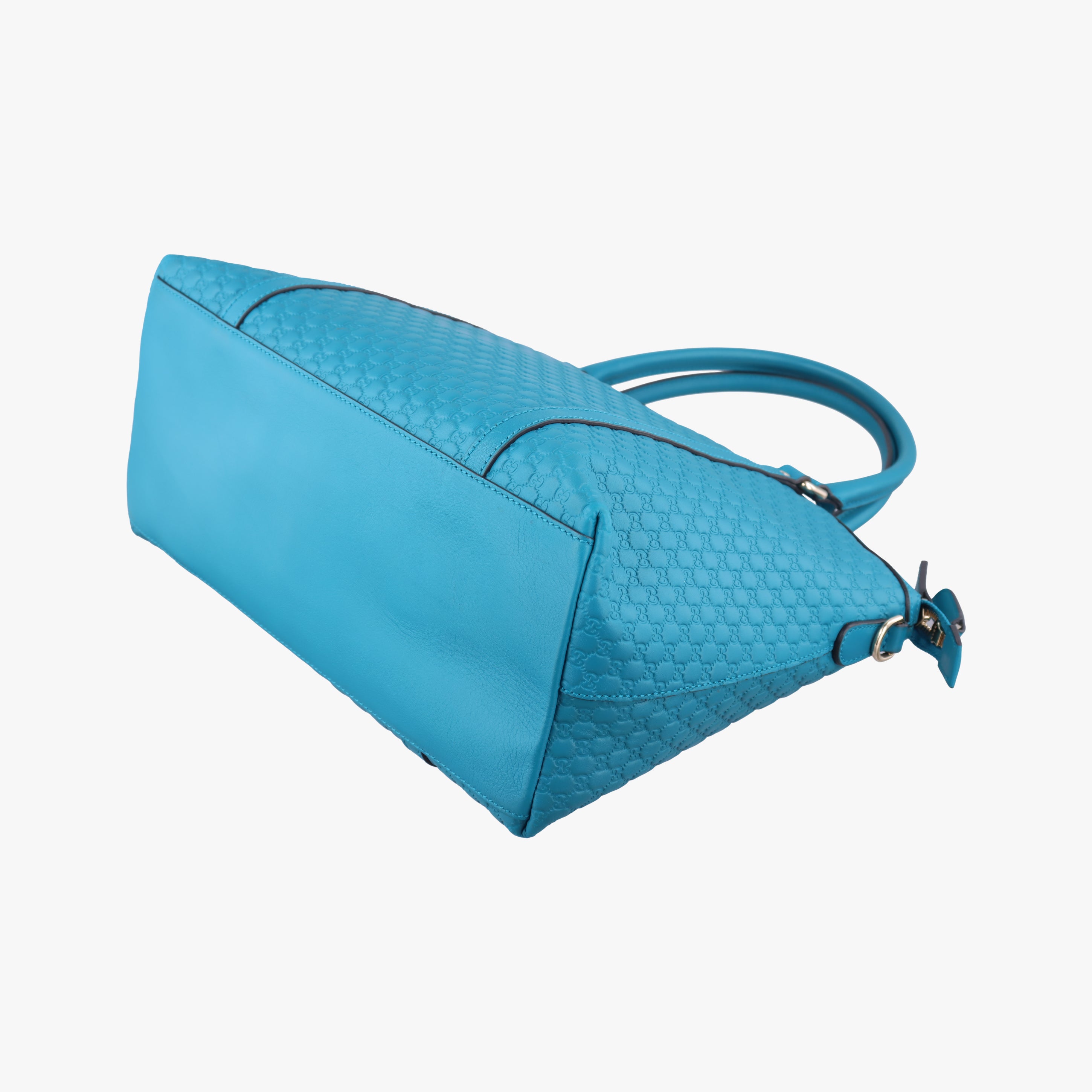 Microguccissima Blue Leather 449657 F021055535マイクログッチシマ ブルー レザー 449657 F021055535
