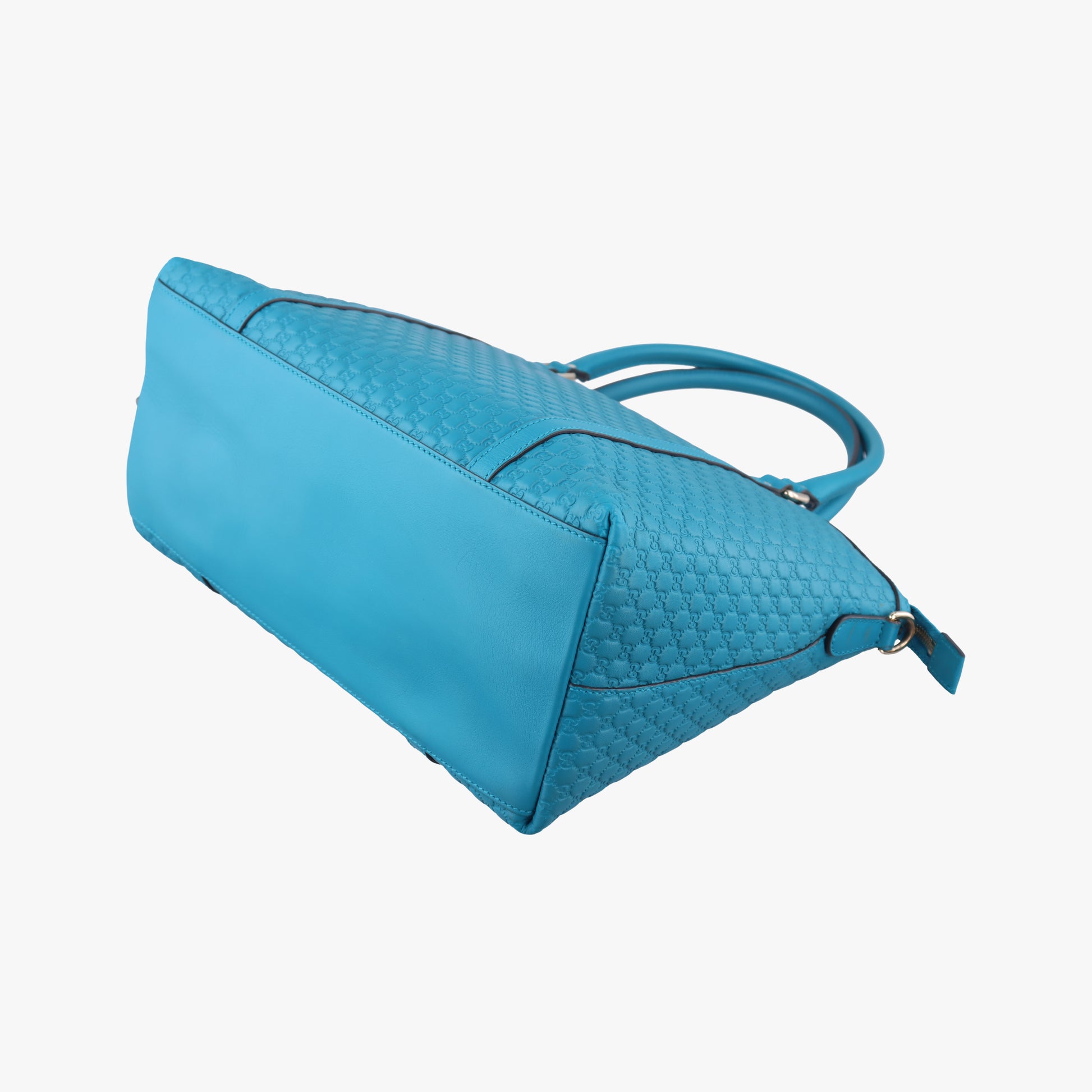 Microguccissima Blue Leather 449657 F021055535マイクログッチシマ ブルー レザー 449657 F021055535