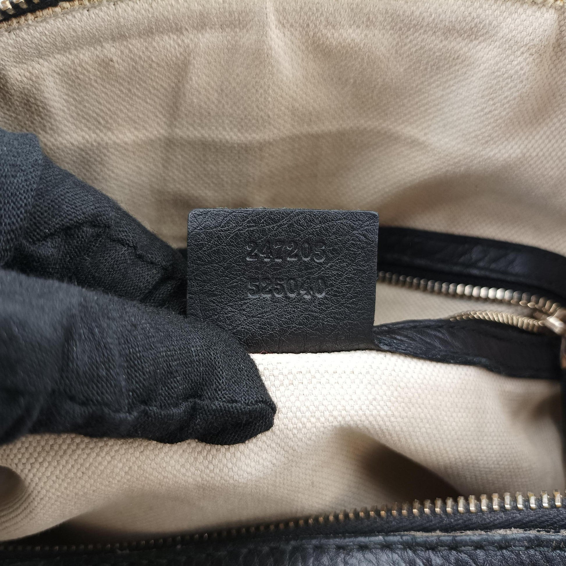 Sherry Line Black x Red x Green Leather 247205 Lot number unknownシェリーライン ブラック×レッド×グリーン レザー 247205 製番不明