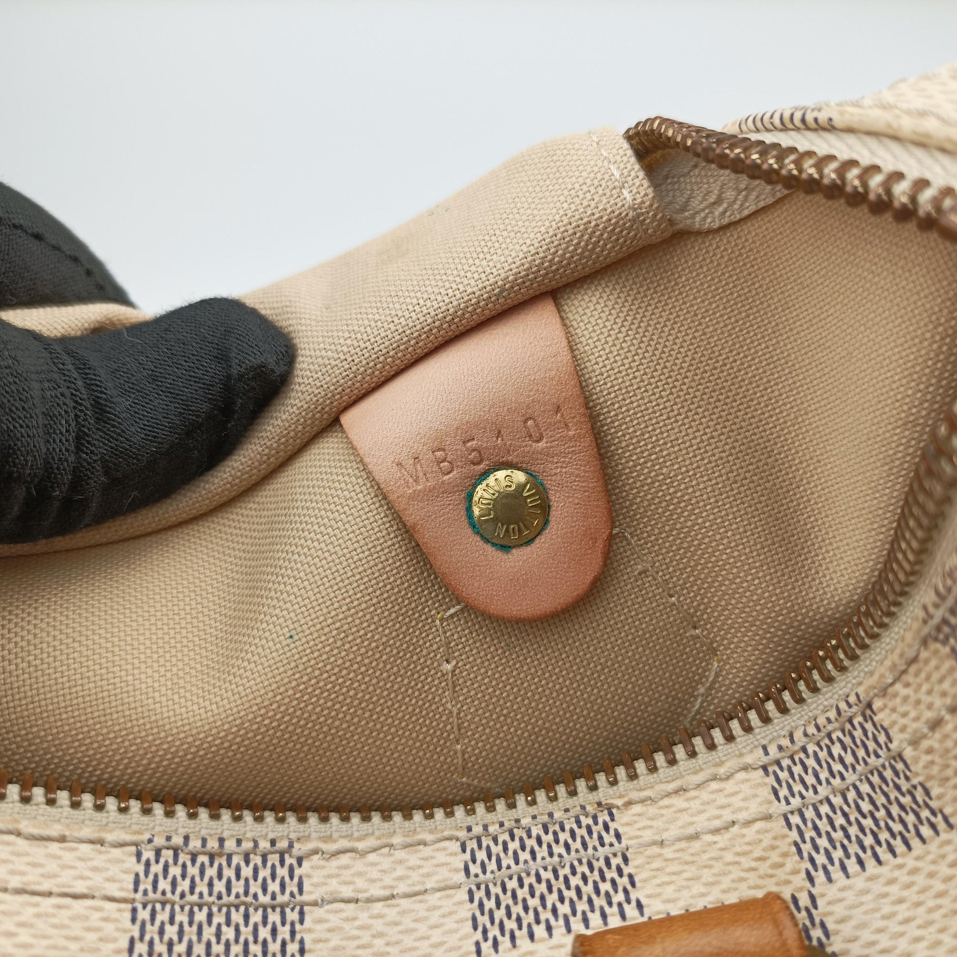 Speedy 30 AZUR Damier Canvas N41533 MB5101スピーディ30 アズール ダミエキャンバス N41533 MB5101