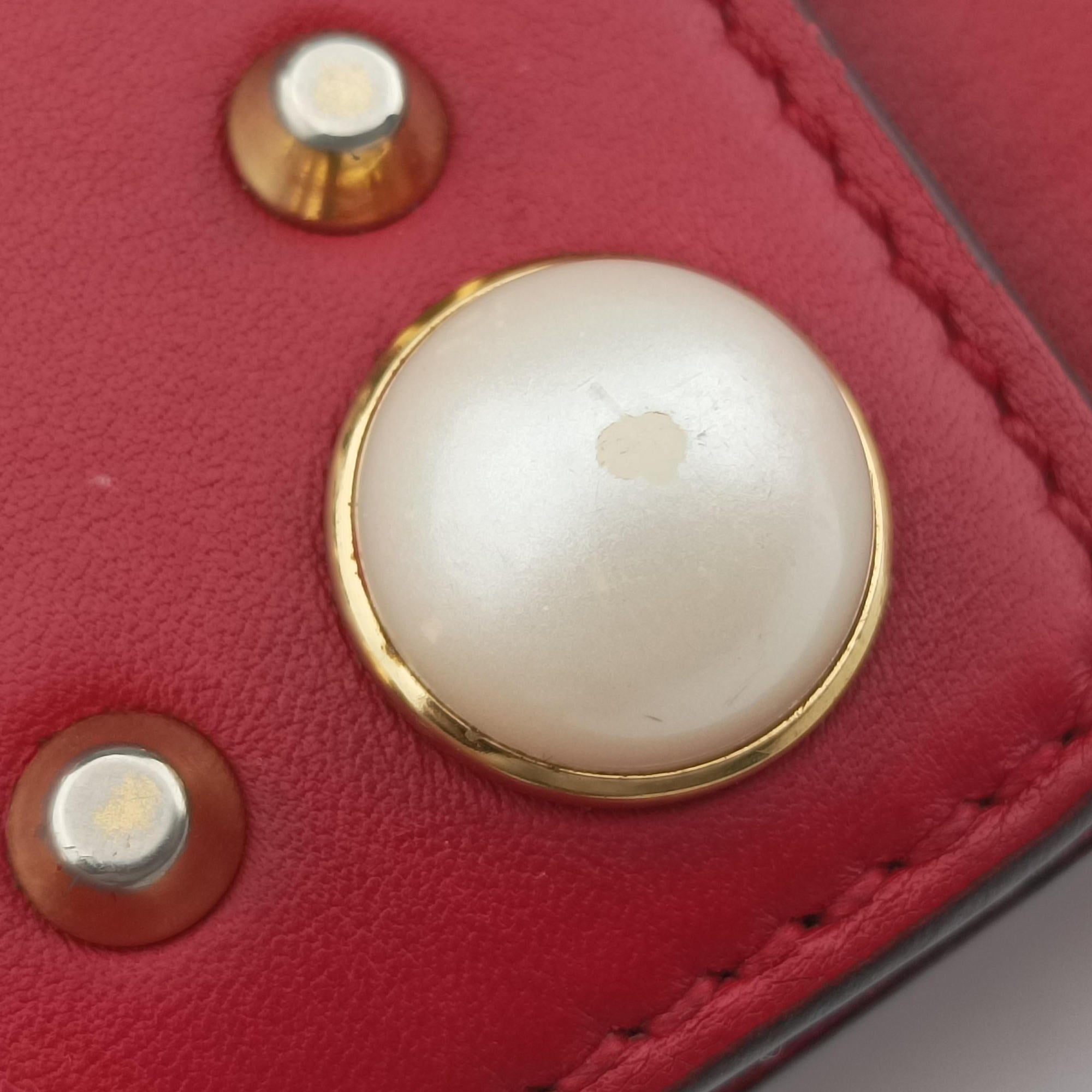 Padlock Red Leather 432182 F021822215パドロック レッド レザー 432182 F021822215
