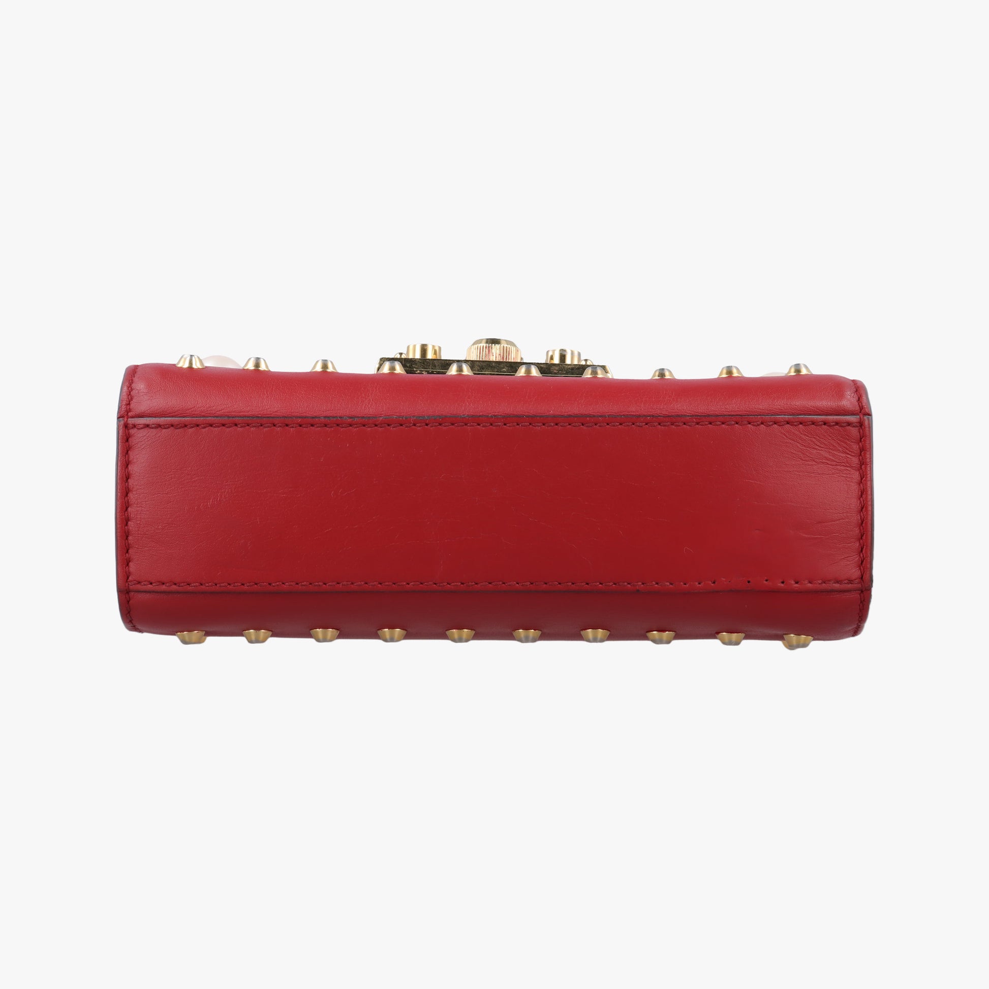Padlock Red Leather 432182 F021822215パドロック レッド レザー 432182 F021822215