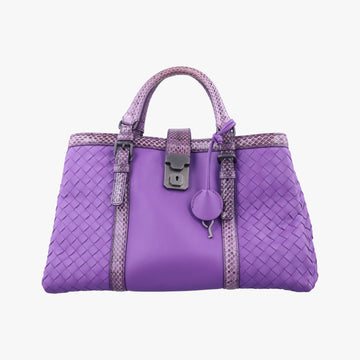 Intrecciato Purple lambskin×snakeskin B04785179Qイントレチャート パープル ラムスキン×ヘビ革 B04785179Q