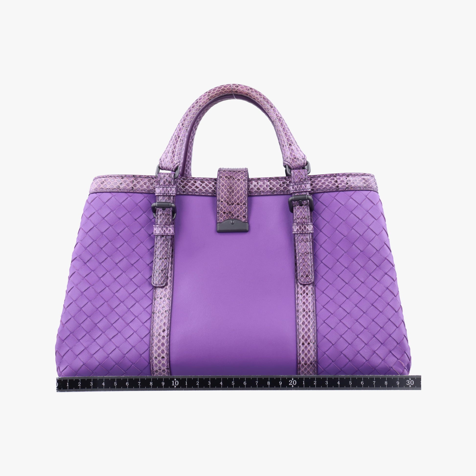 Intrecciato Purple lambskin×snakeskin B04785179Qイントレチャート パープル ラムスキン×ヘビ革 B04785179Q