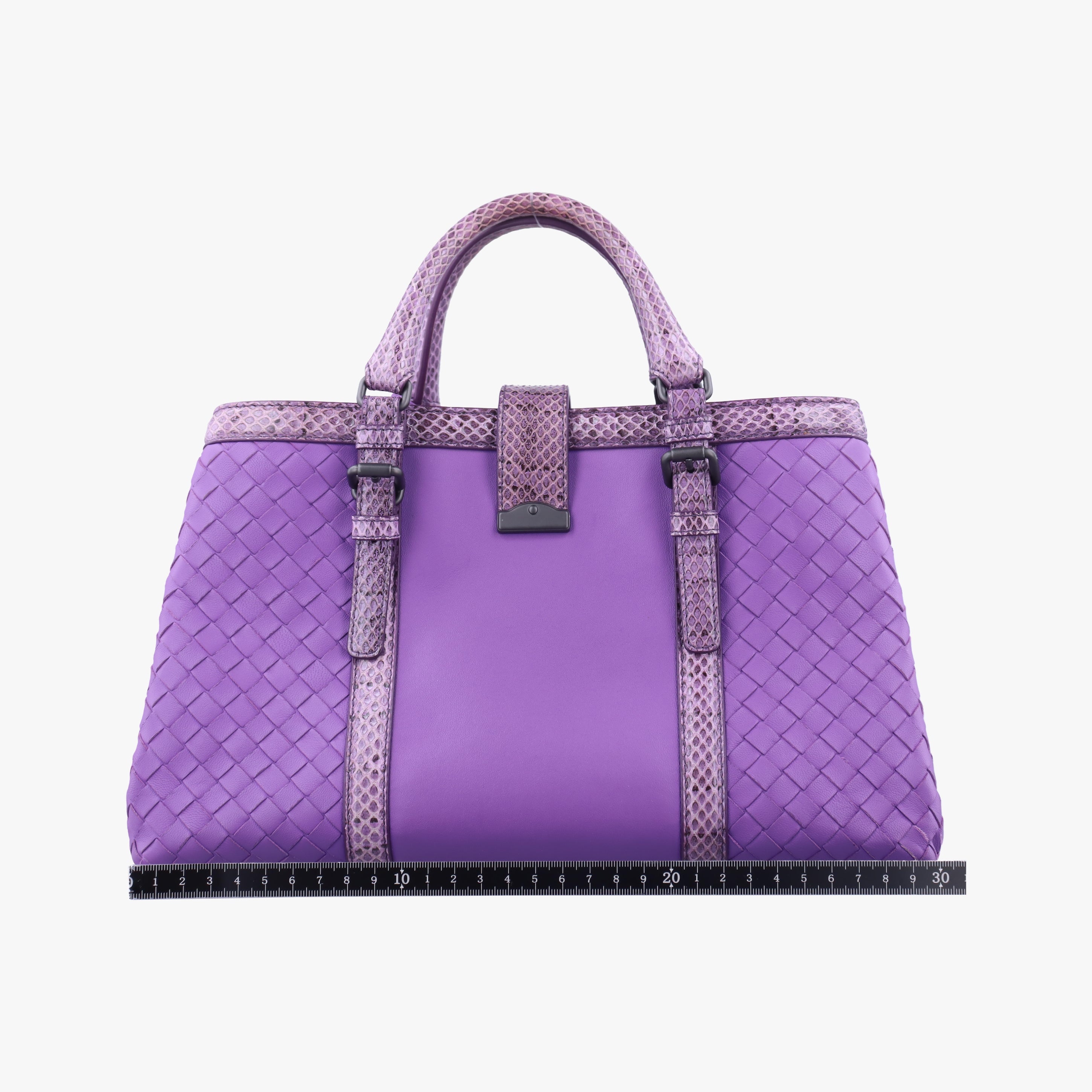 Intrecciato Purple lambskin×snakeskin B04785179Qイントレチャート パープル ラムスキン×ヘビ革 B04785179Q