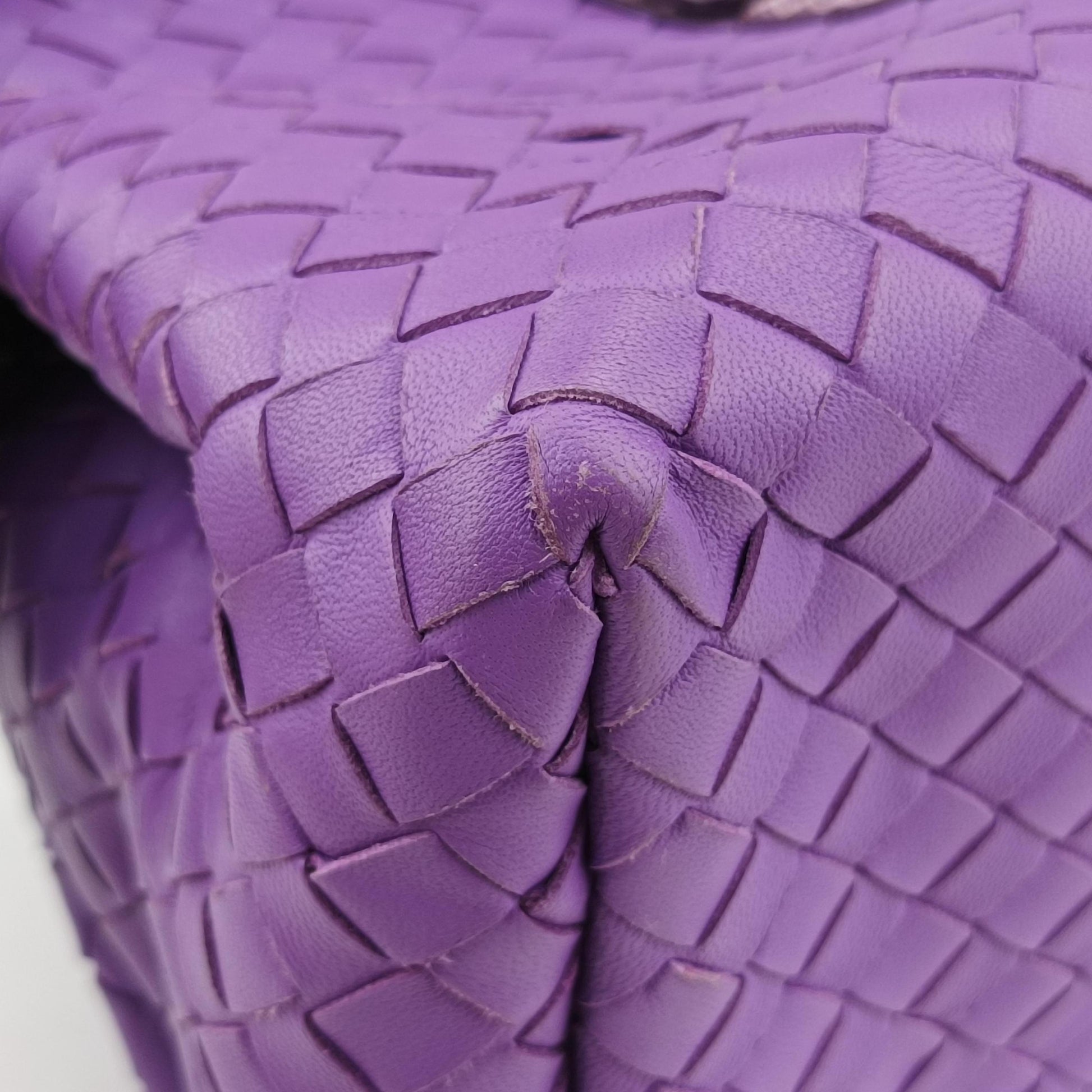 Intrecciato Purple lambskin×snakeskin B04785179Qイントレチャート パープル ラムスキン×ヘビ革 B04785179Q