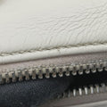 D Logo Mini Boston White Leather 04-BO-0016Dロゴ ミニボストン ホワイト レザー 04-BO-0016